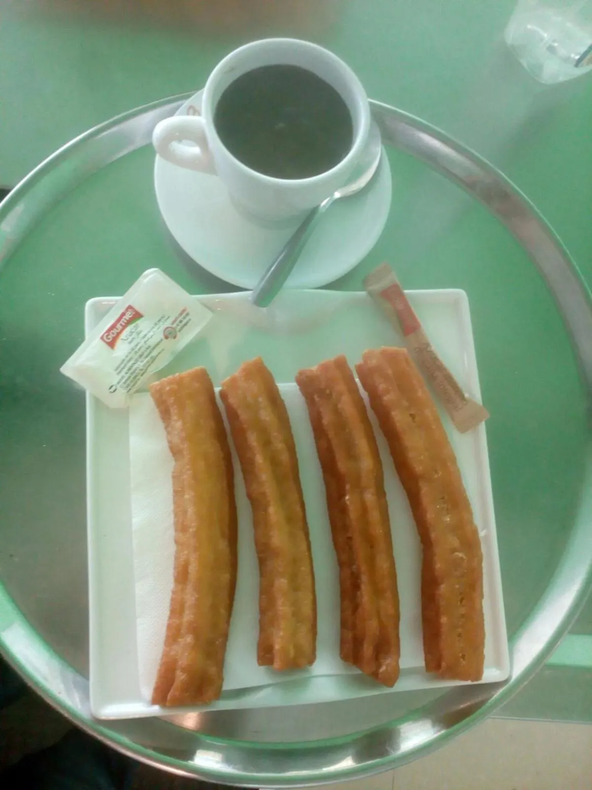 Food close-up in Hotel Ciudad de Corella