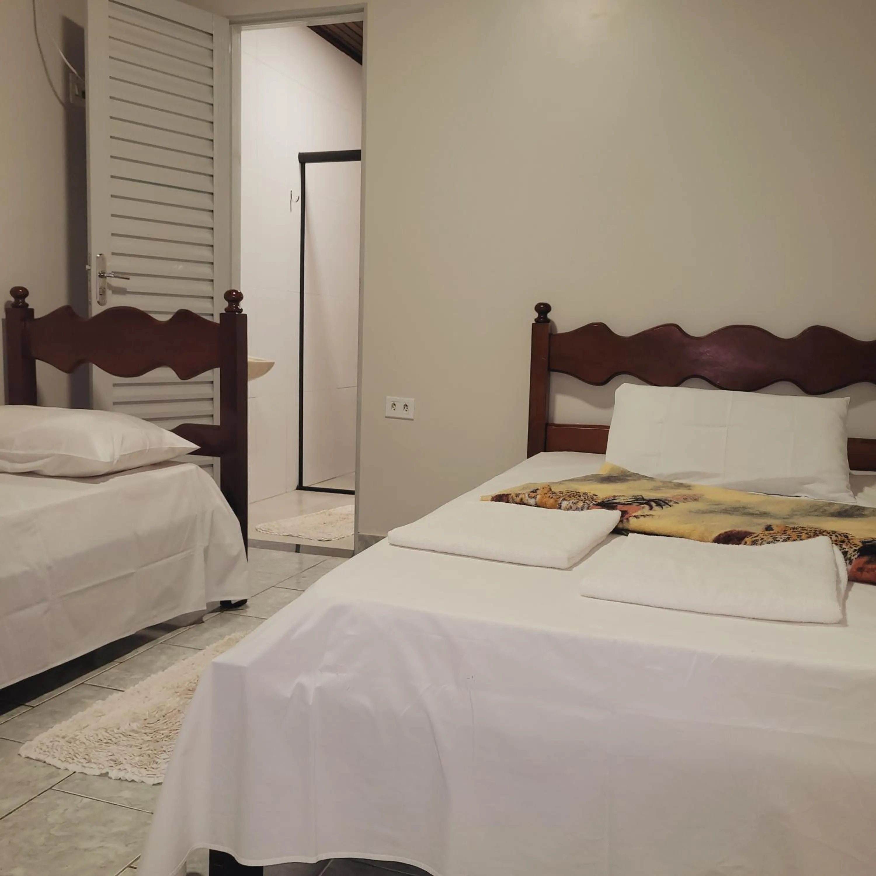 Bed in Hilton Hotel