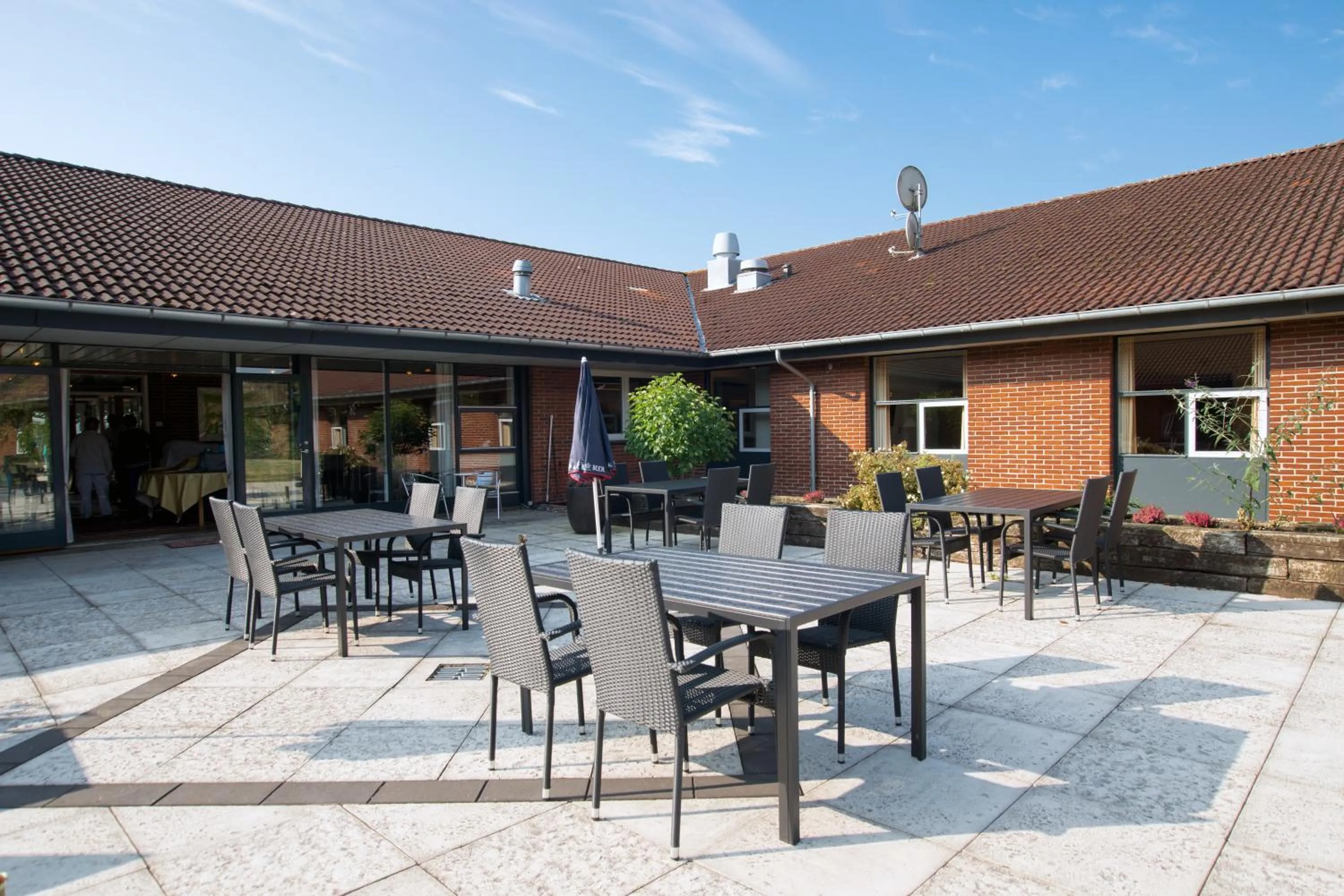 Garden in Hotel Lynggaarden