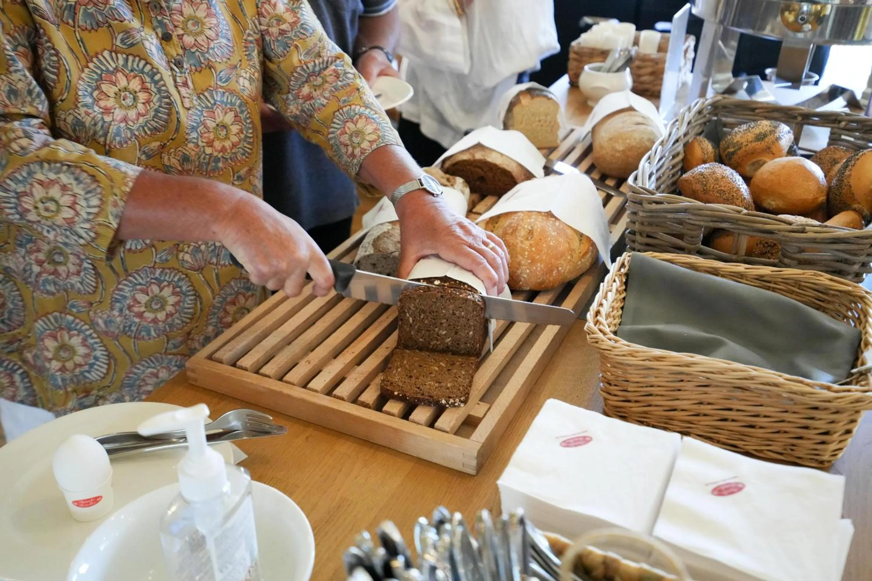 Breakfast in Hotel Lynggaarden