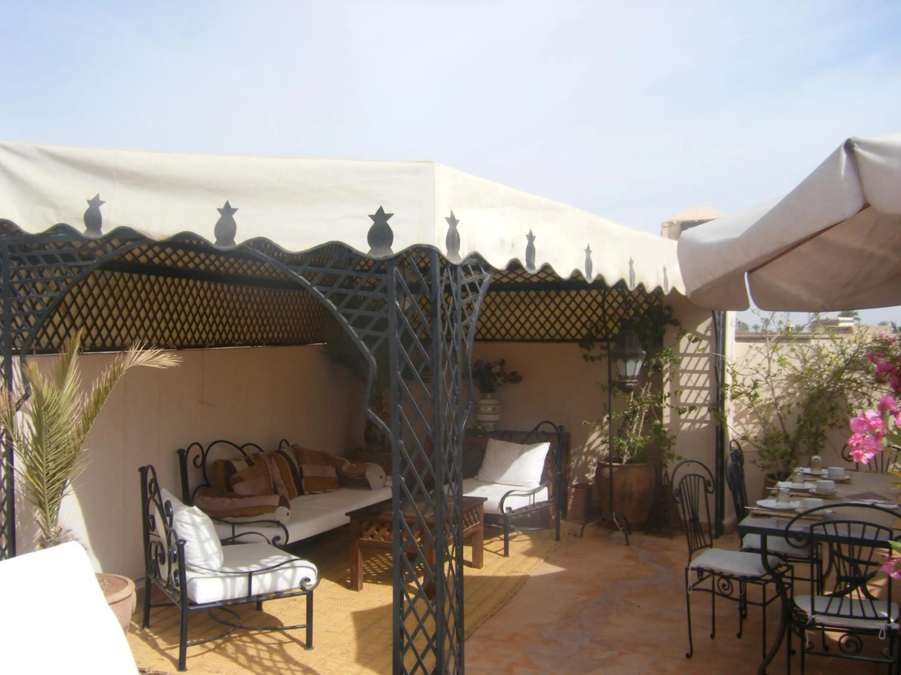 Balcony/Terrace in Riad Irene