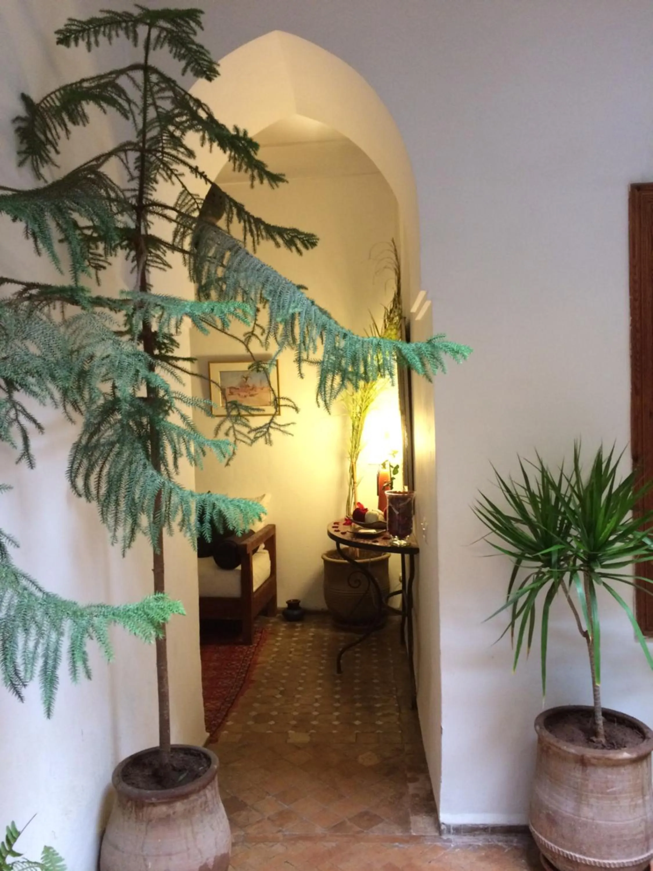 Facade/entrance in Riad Irene