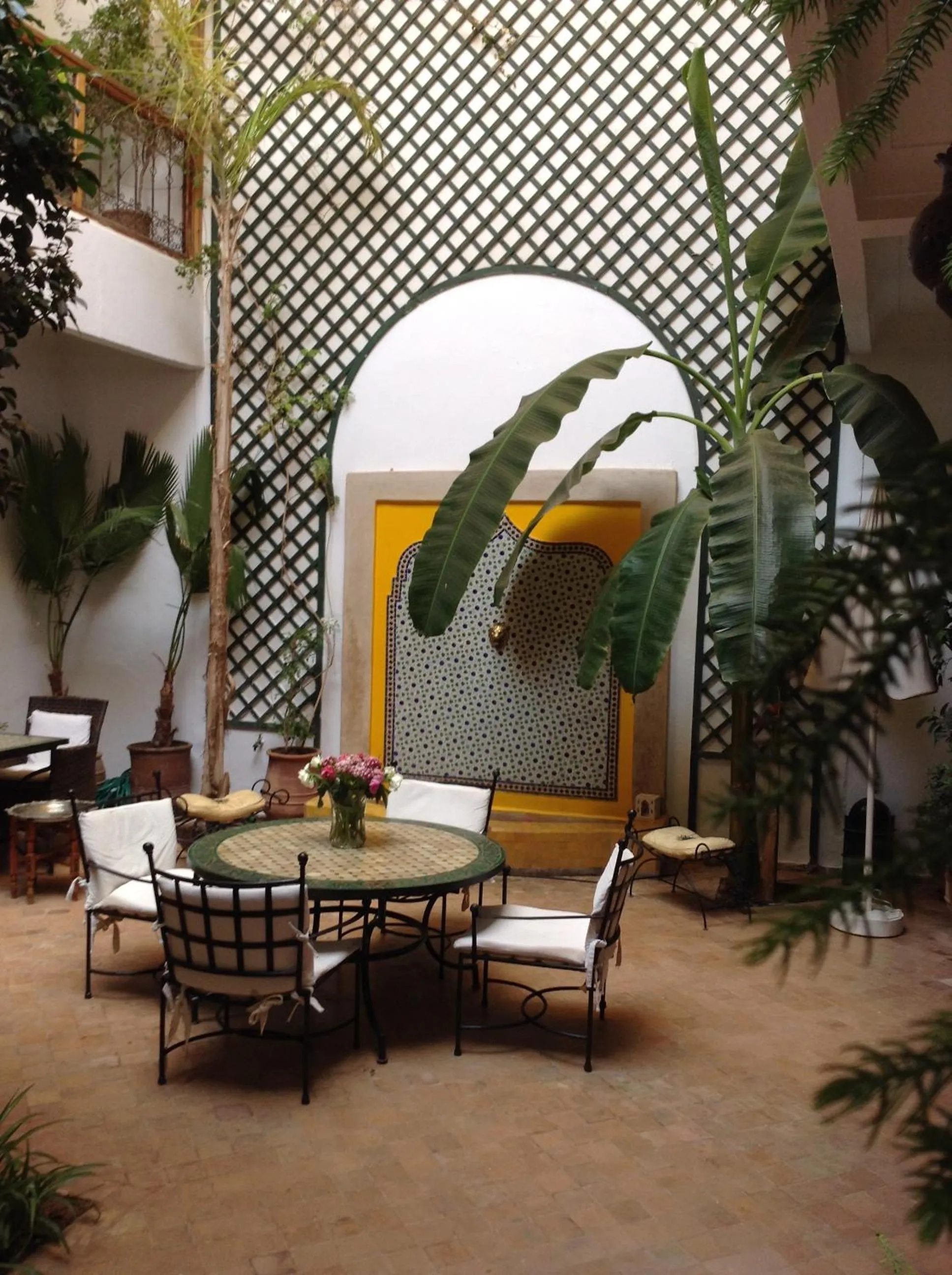 Patio in Riad Irene