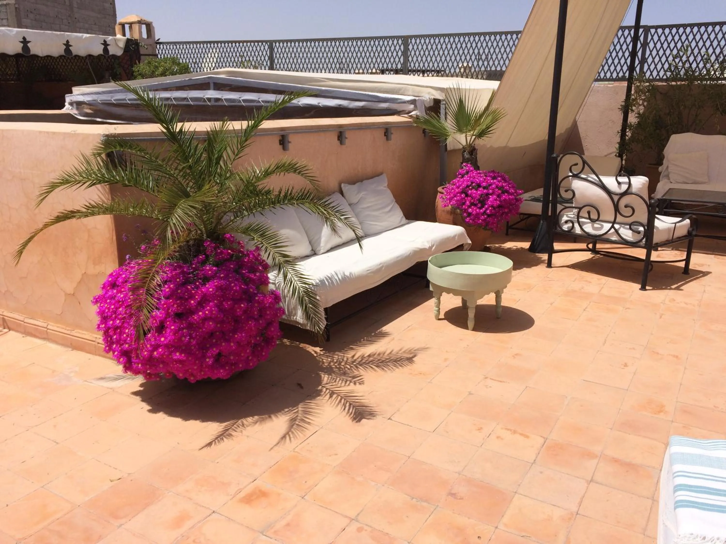 Patio in Riad Irene