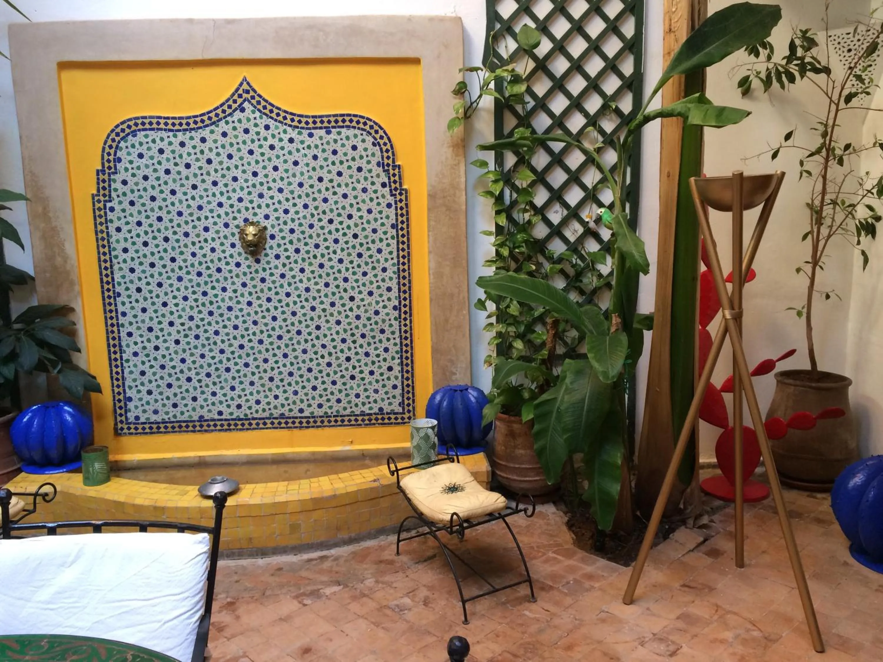 Patio in Riad Irene