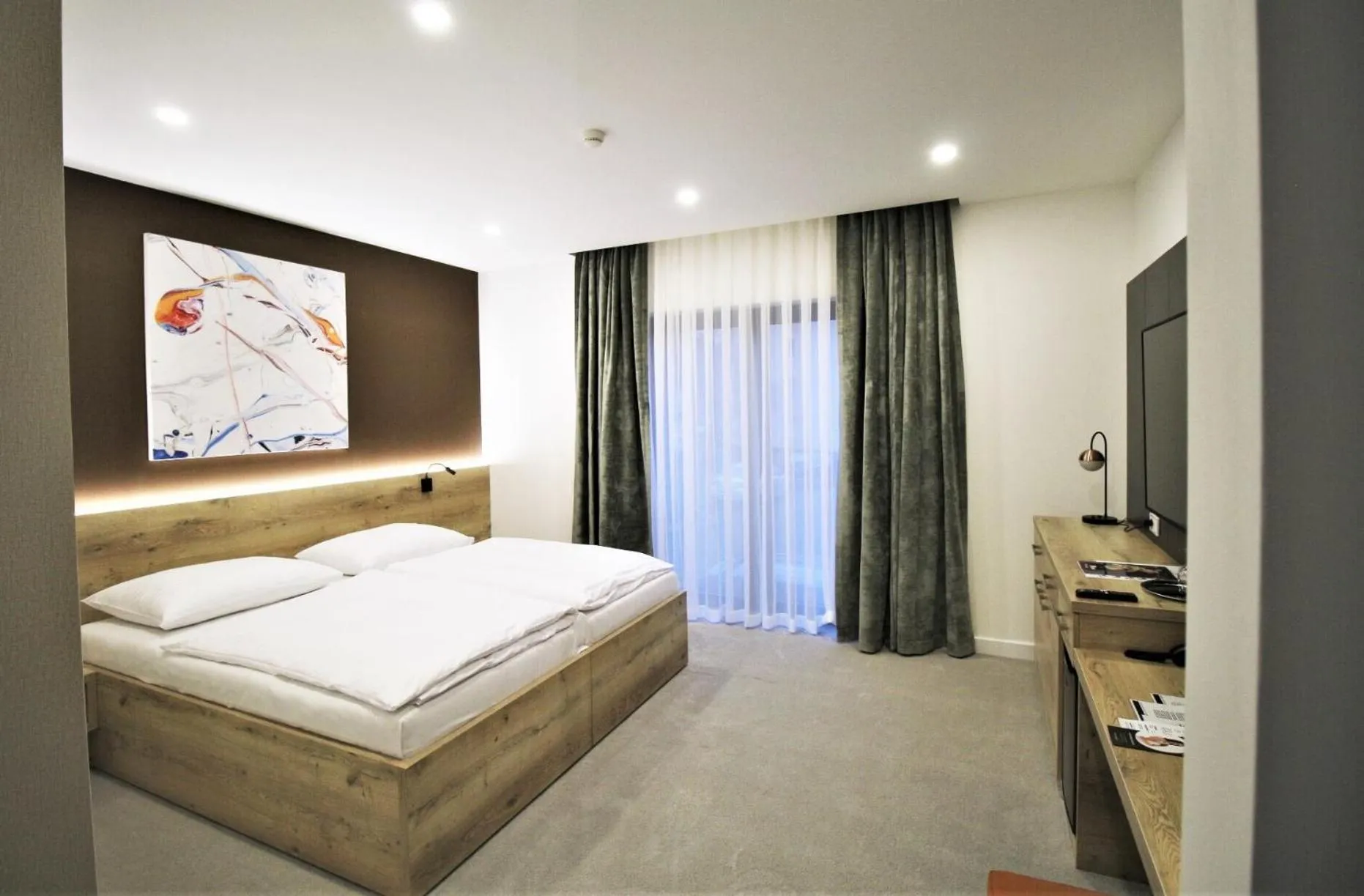 Photo of the whole room, Bed in Hotel Magnus Trenčín