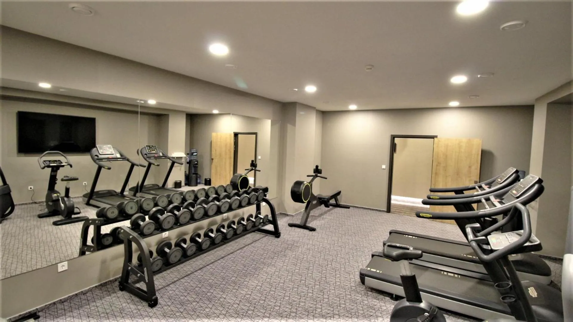 Fitness centre/facilities in Hotel Magnus Trenčín