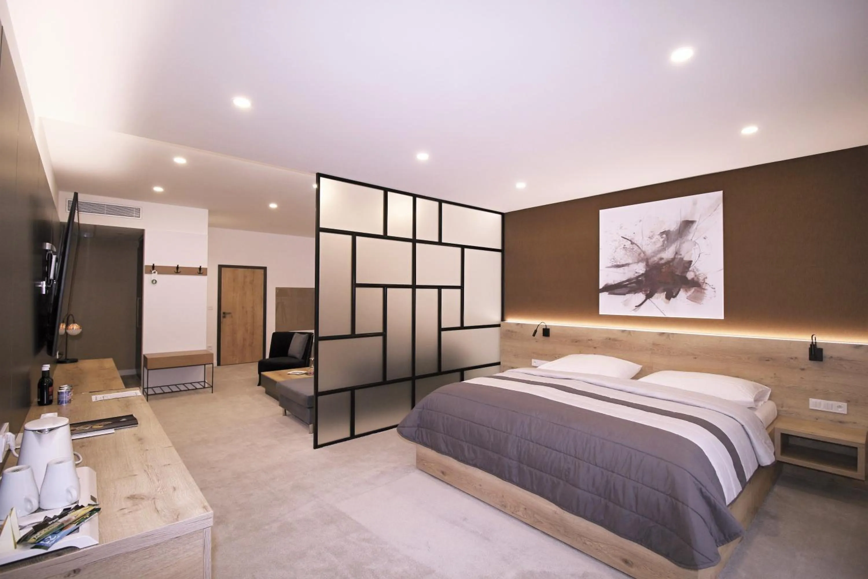 Photo of the whole room, Bed in Hotel Magnus Trenčín