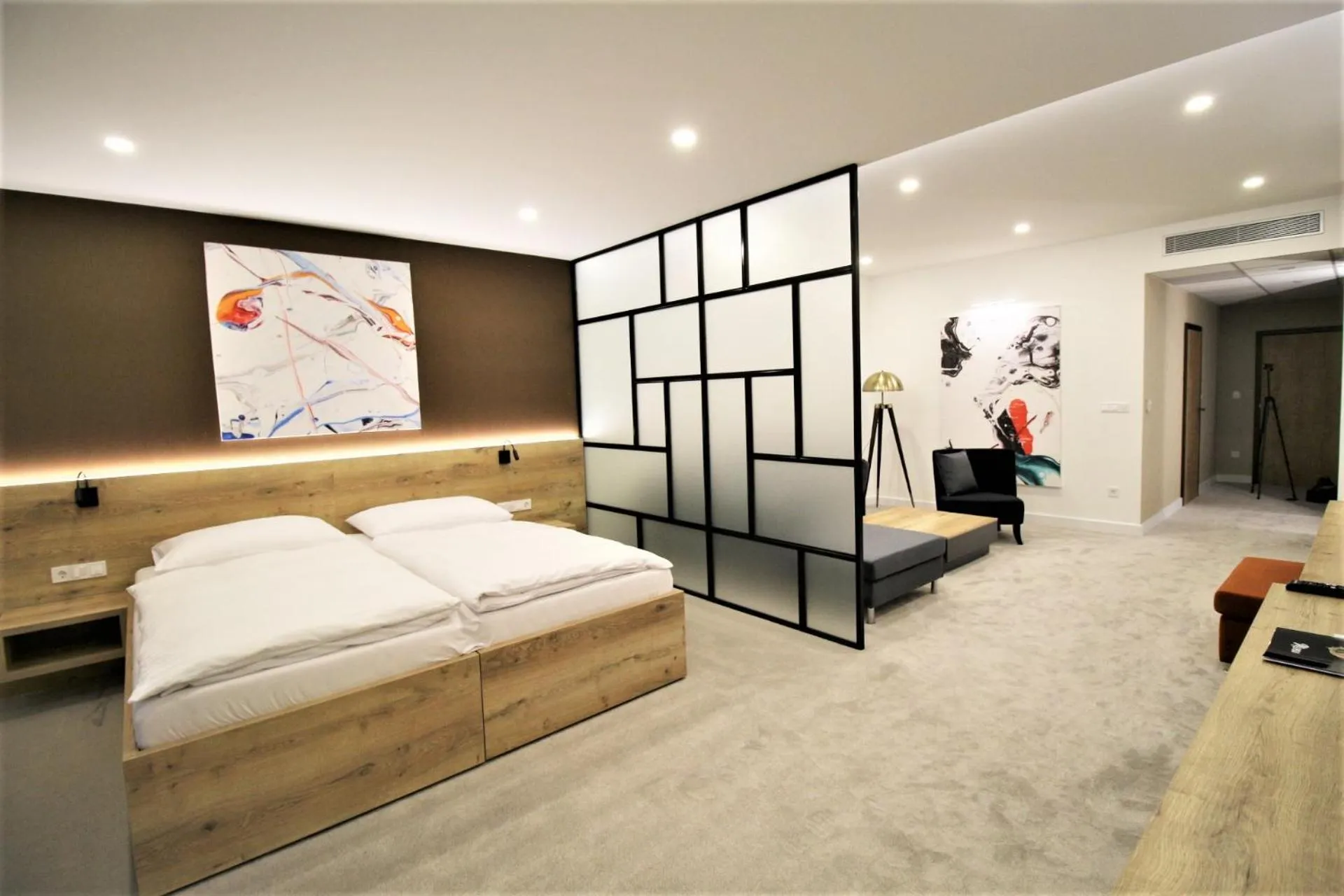 Photo of the whole room, Bed in Hotel Magnus Trenčín