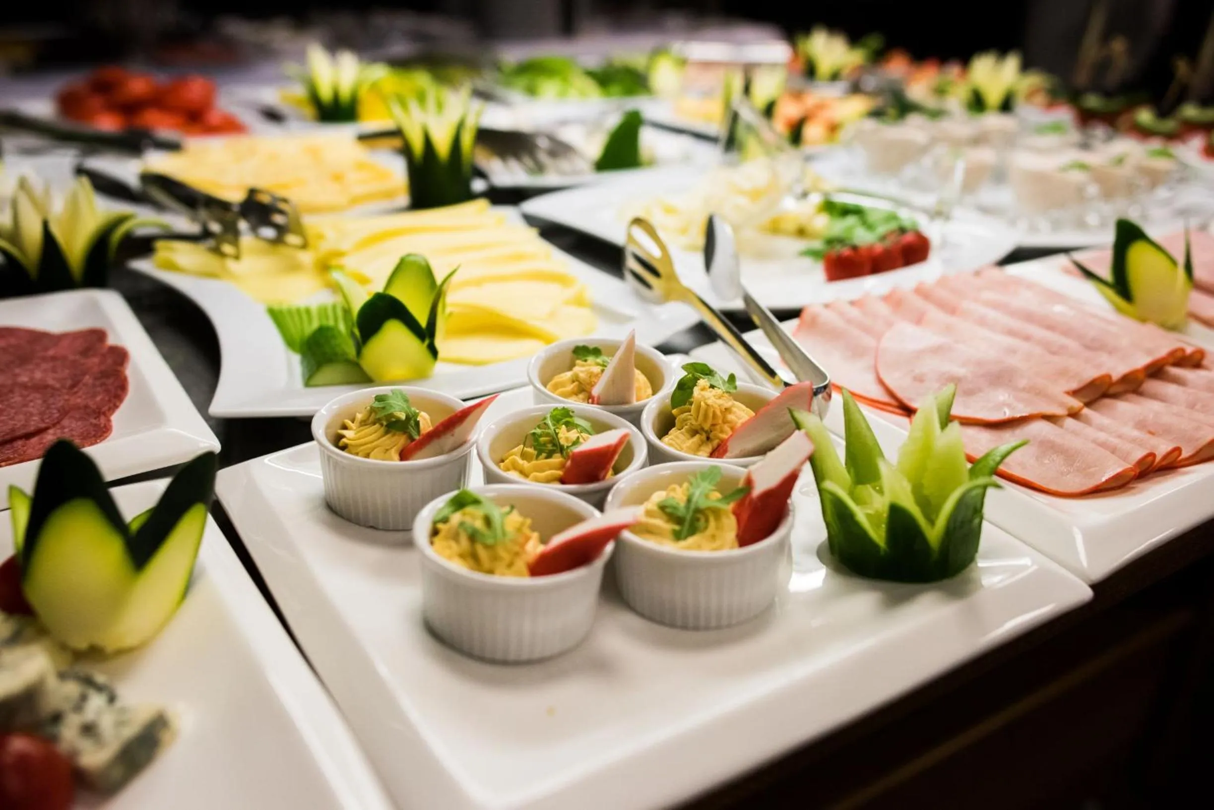 Buffet breakfast in Hotel Magnus Trenčín