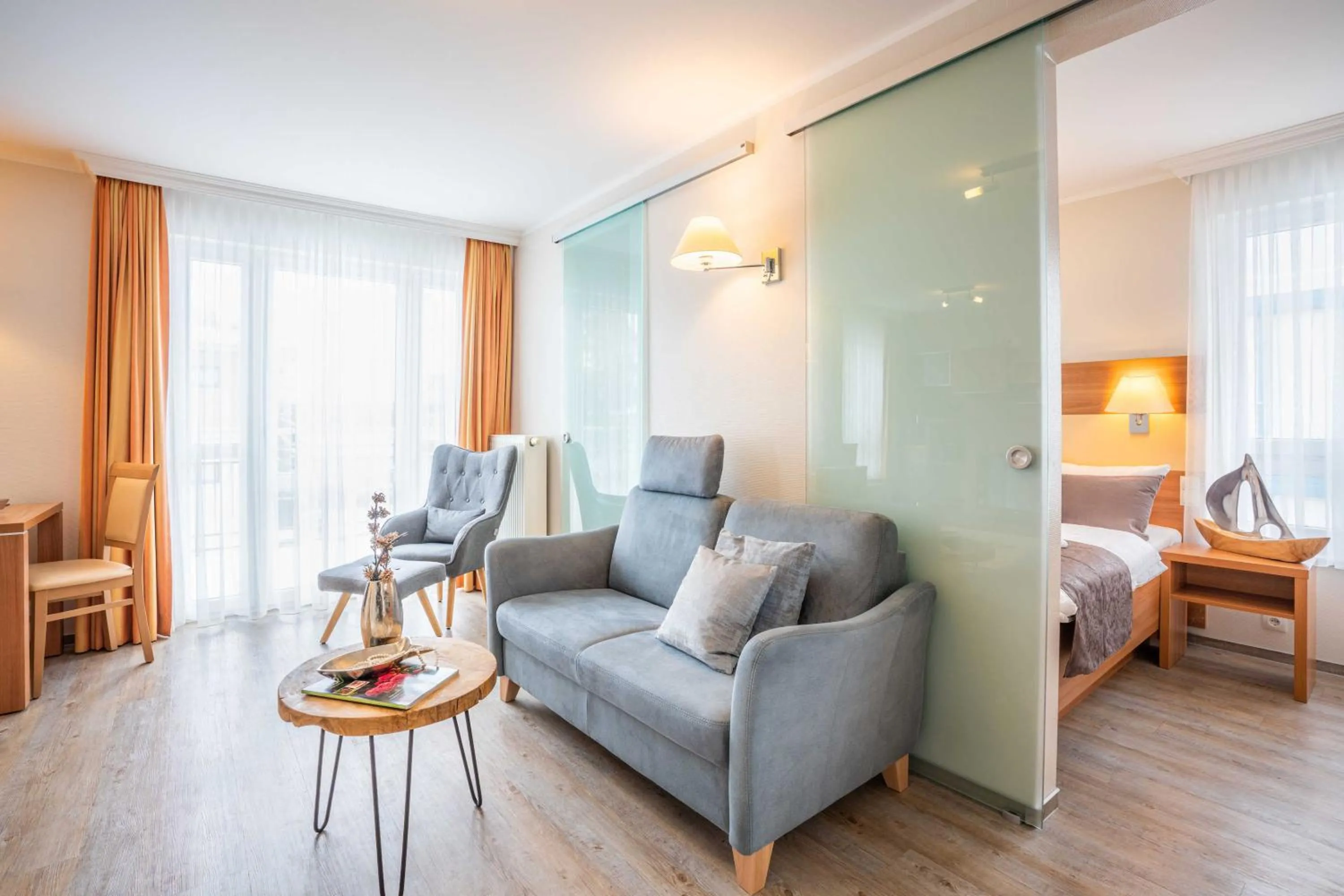 Bed in Strandhaus Aurell