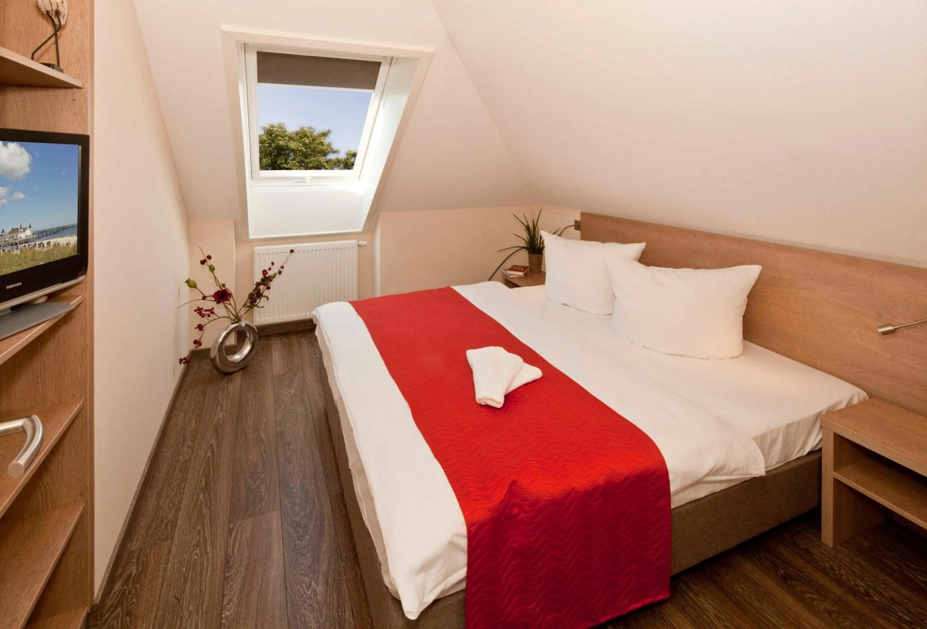Bed in Strandhaus Aurell