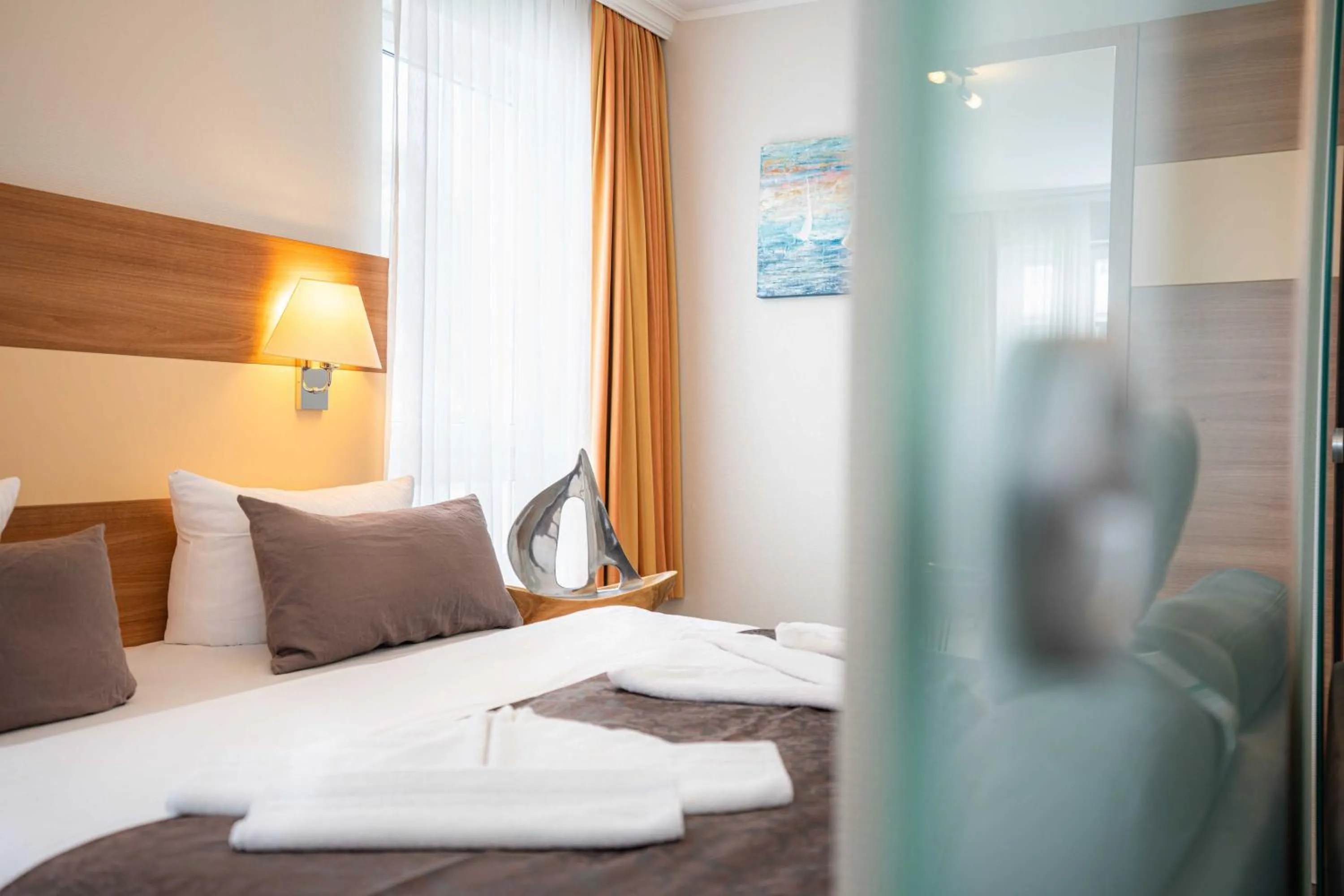 Bed in Strandhaus Aurell