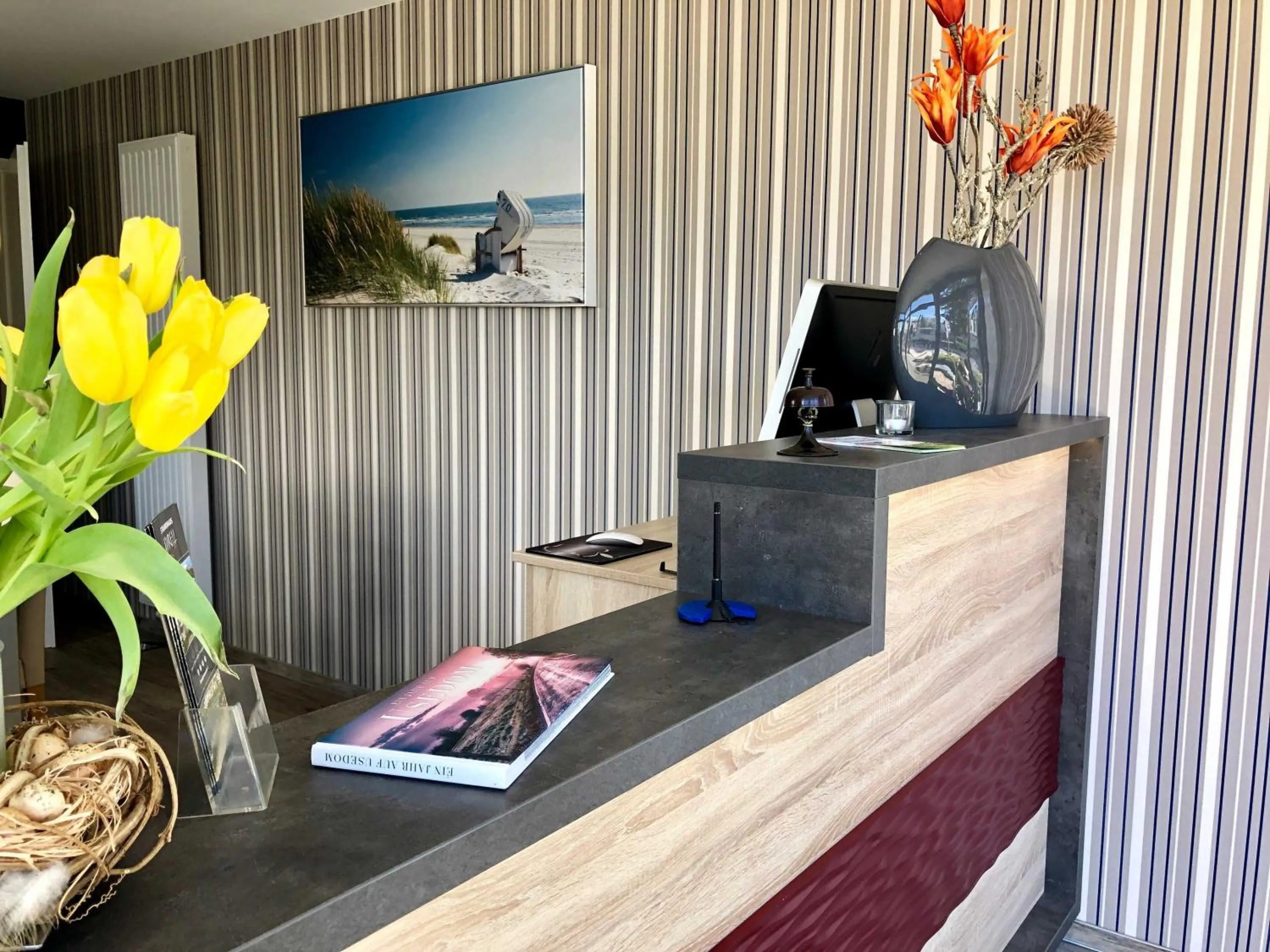 Lobby or reception in Strandhaus Aurell