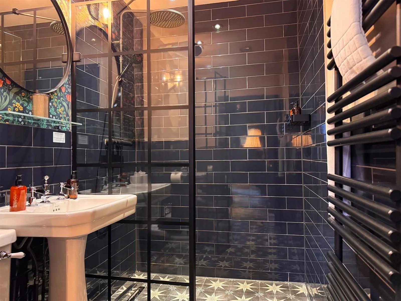 Shower in Clementine's Guest House