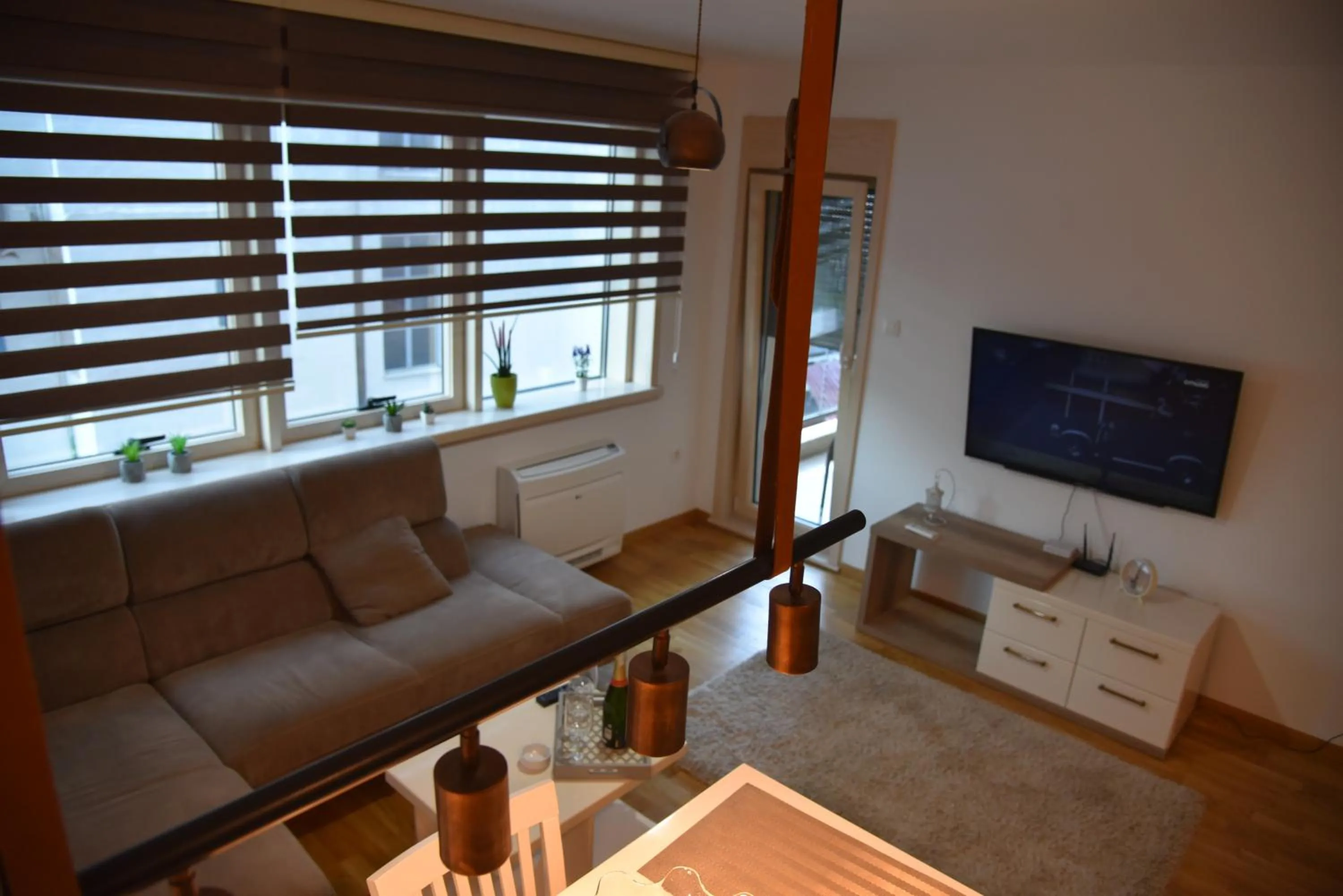 Balcony/Terrace in Apartment Lux Fontana