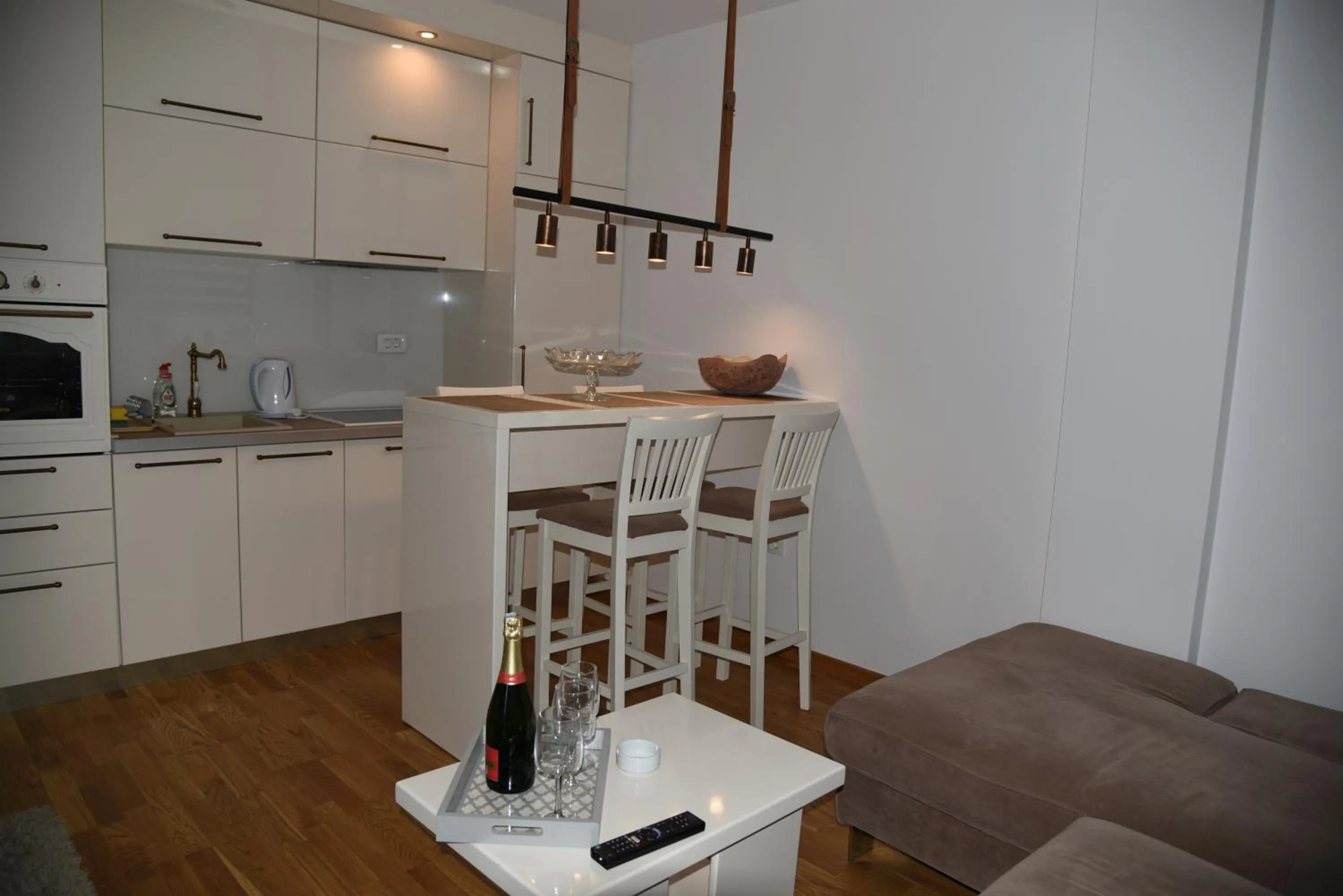 Kitchen or kitchenette in Apartment Lux Fontana