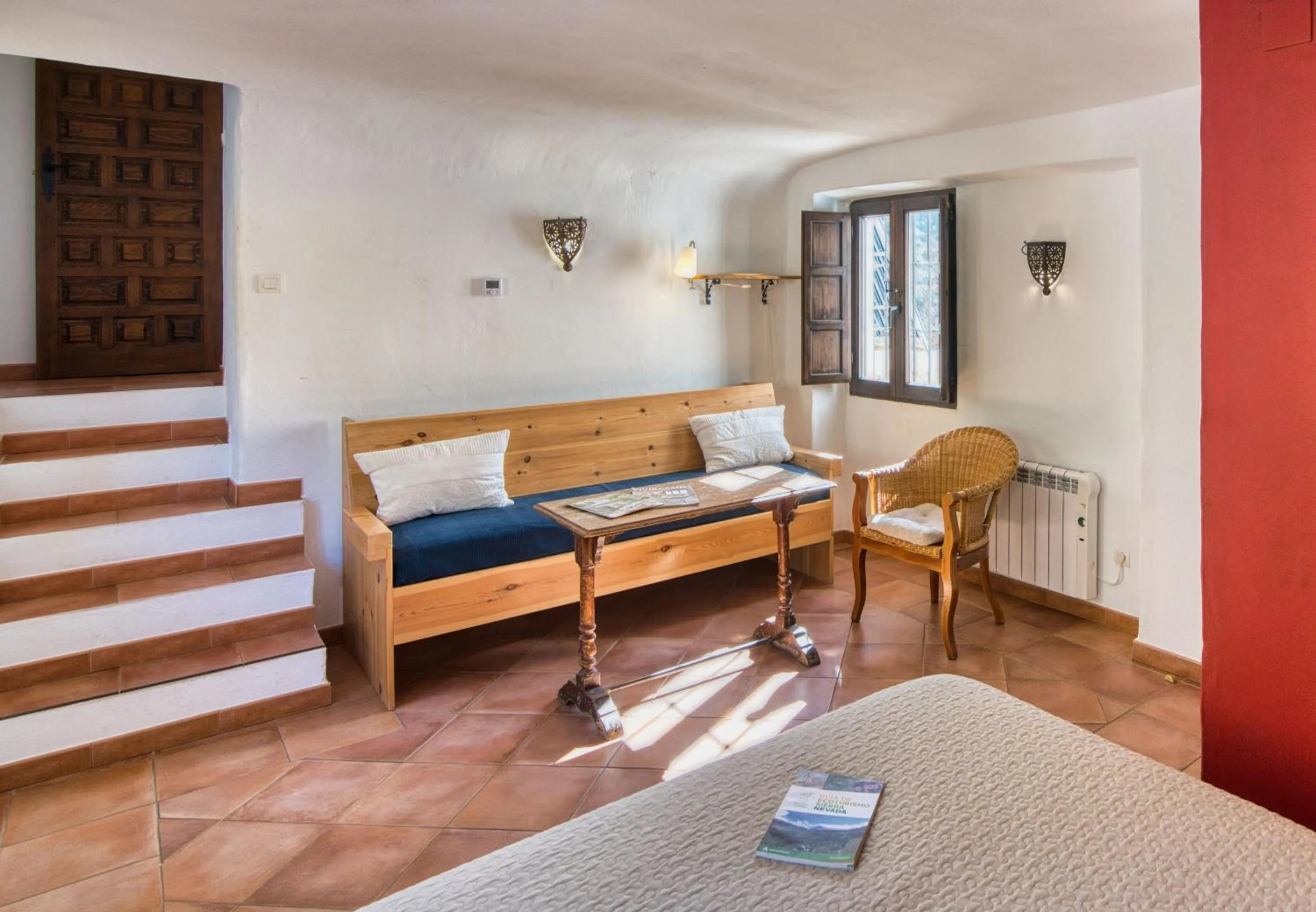 Bedroom in Casa Rural Arroyo de la Greda, your perfect base for activities in Sierra Nevada and Granada