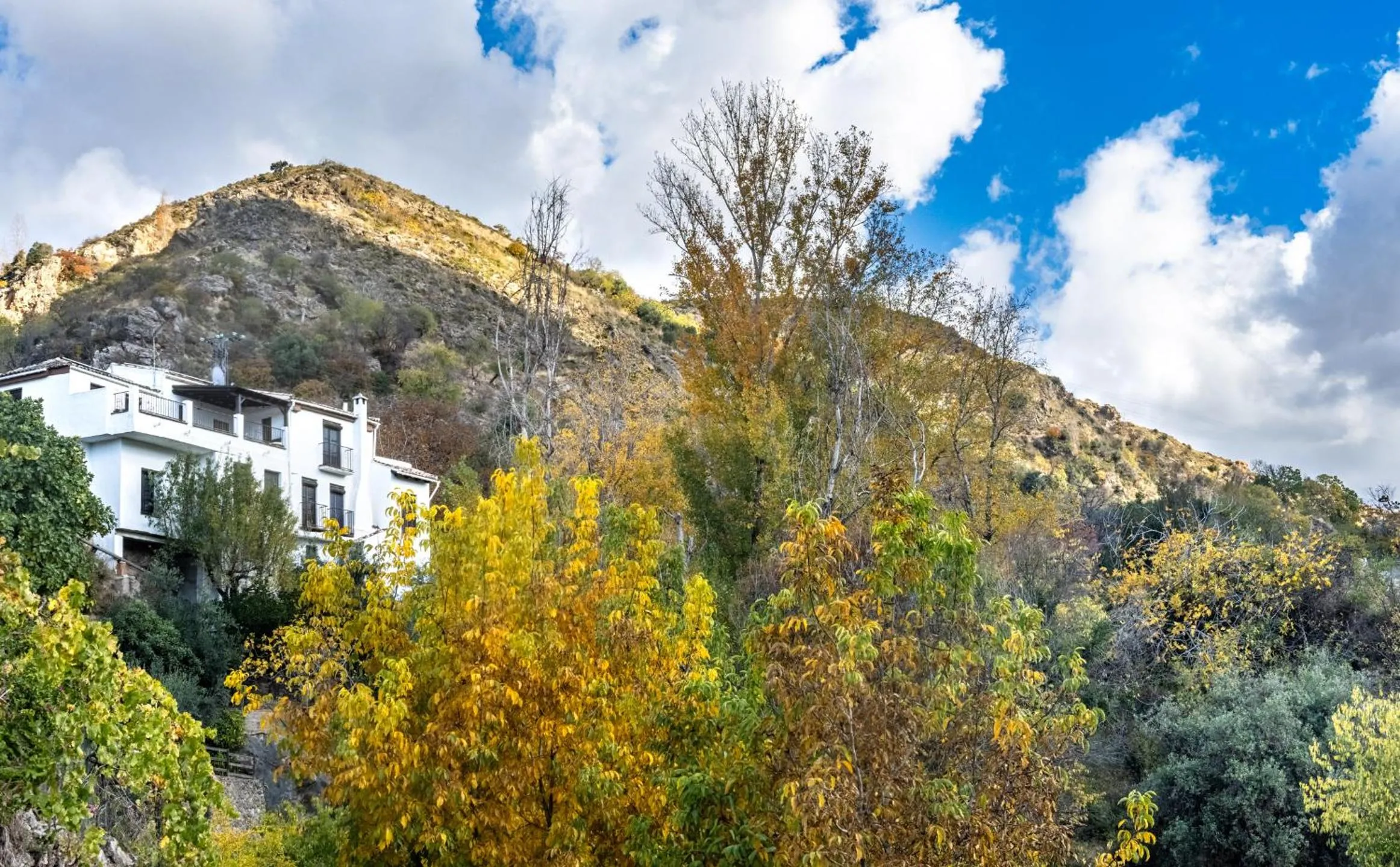 Property building in Casa Rural Arroyo de la Greda, your perfect base for activities in Sierra Nevada and Granada