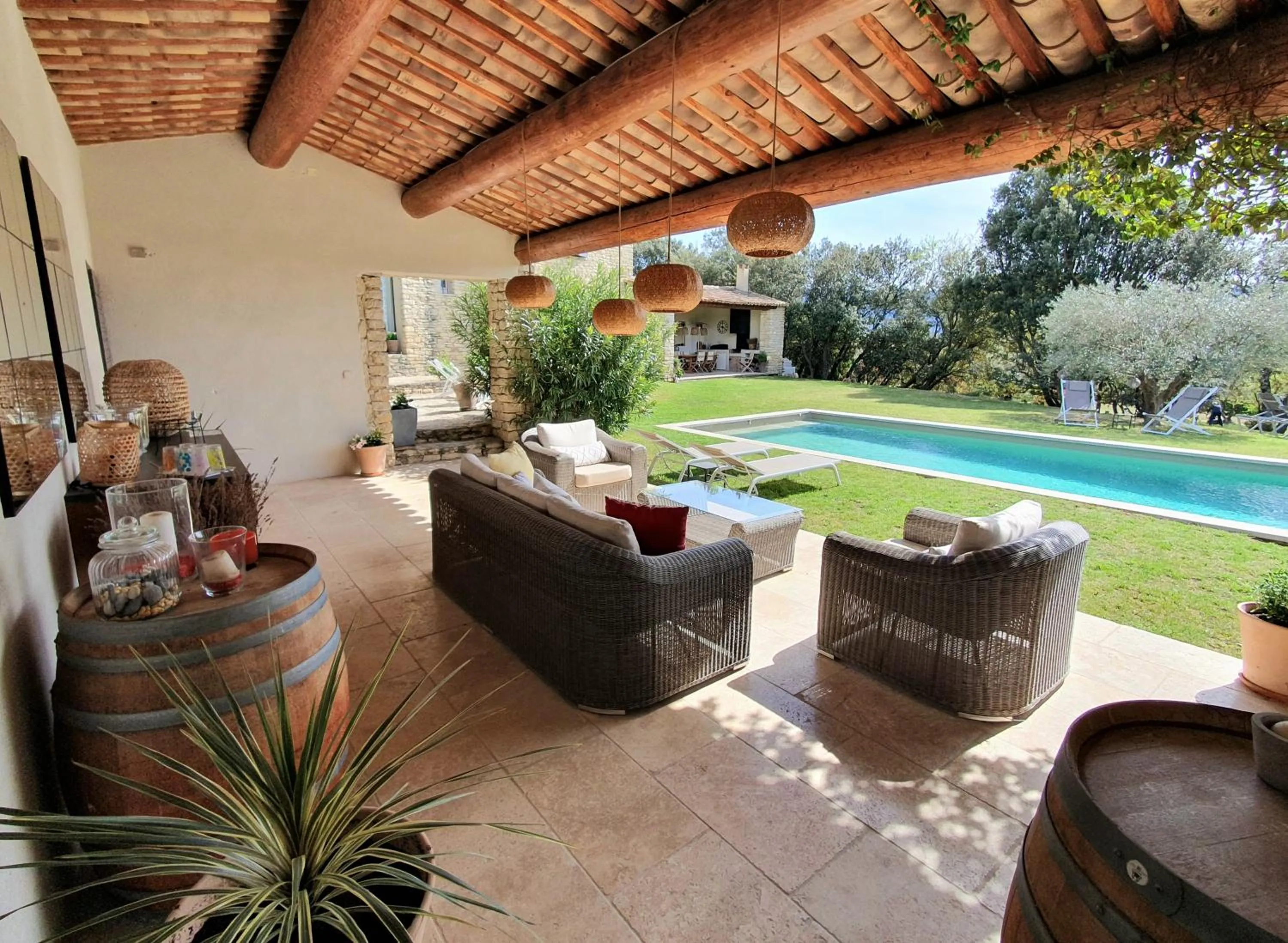 Balcony/Terrace in Les Terrasses - Gordes