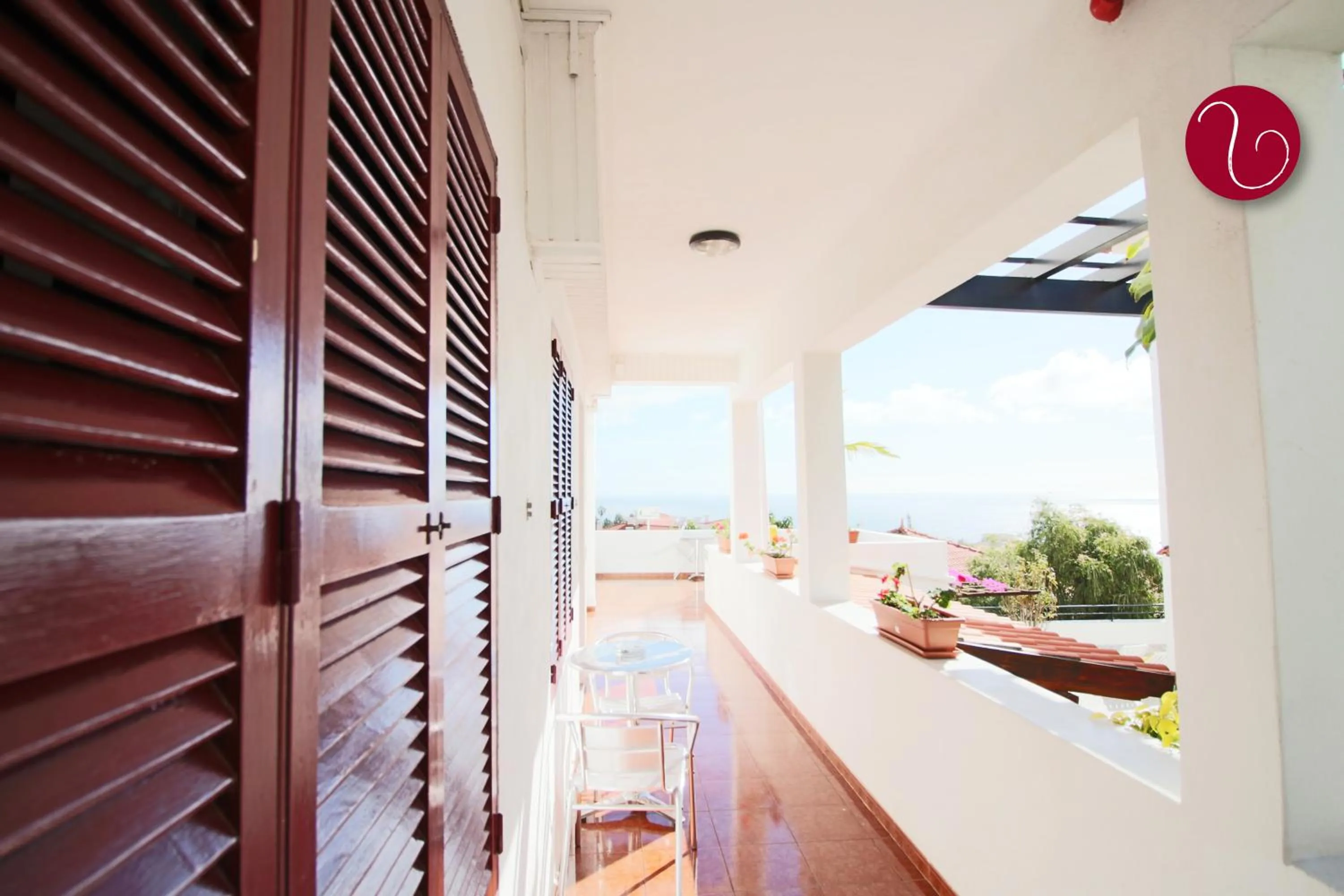 Balcony/Terrace in GuestHouse Vila Lusitania