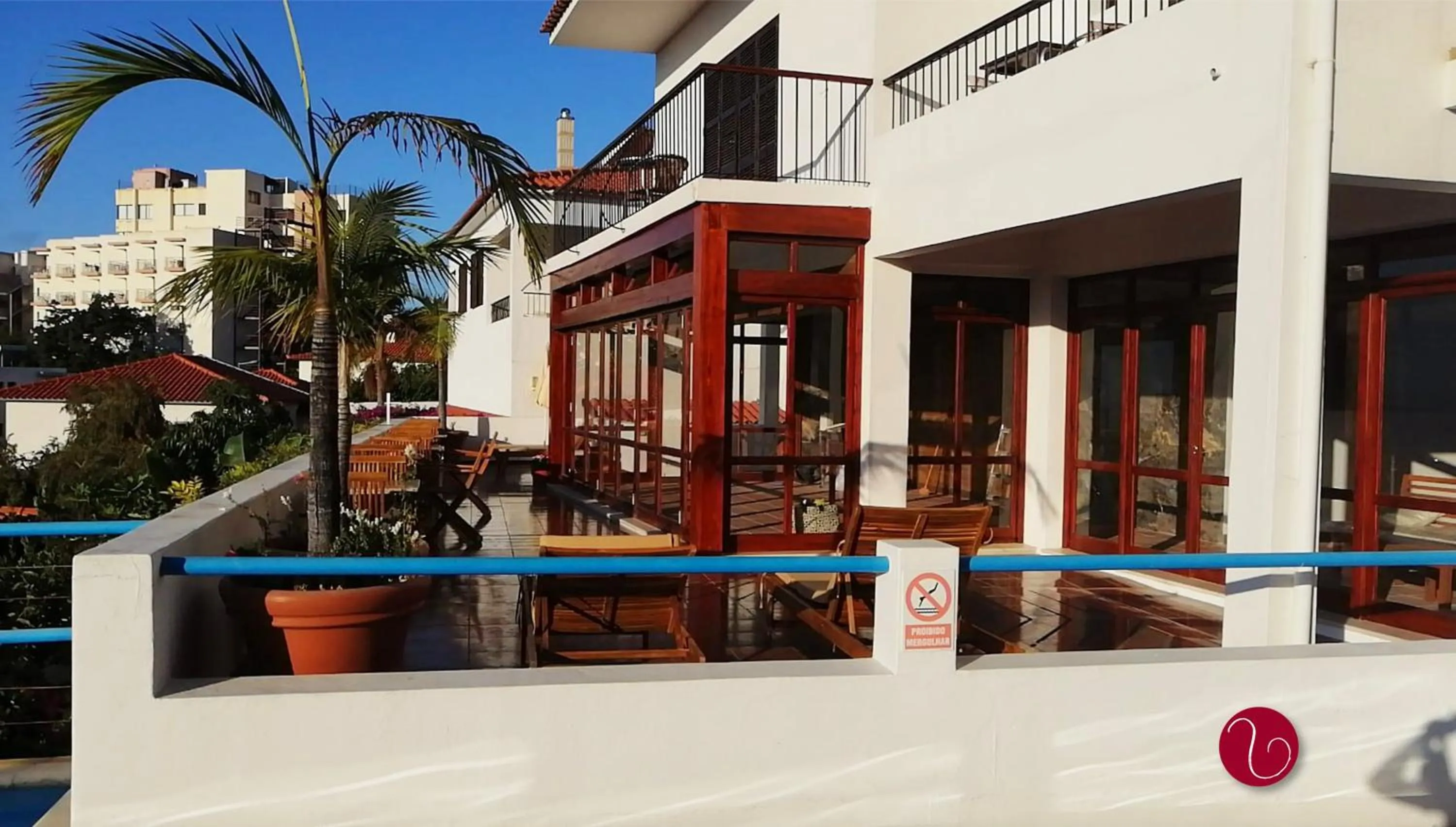 Balcony/Terrace in GuestHouse Vila Lusitania