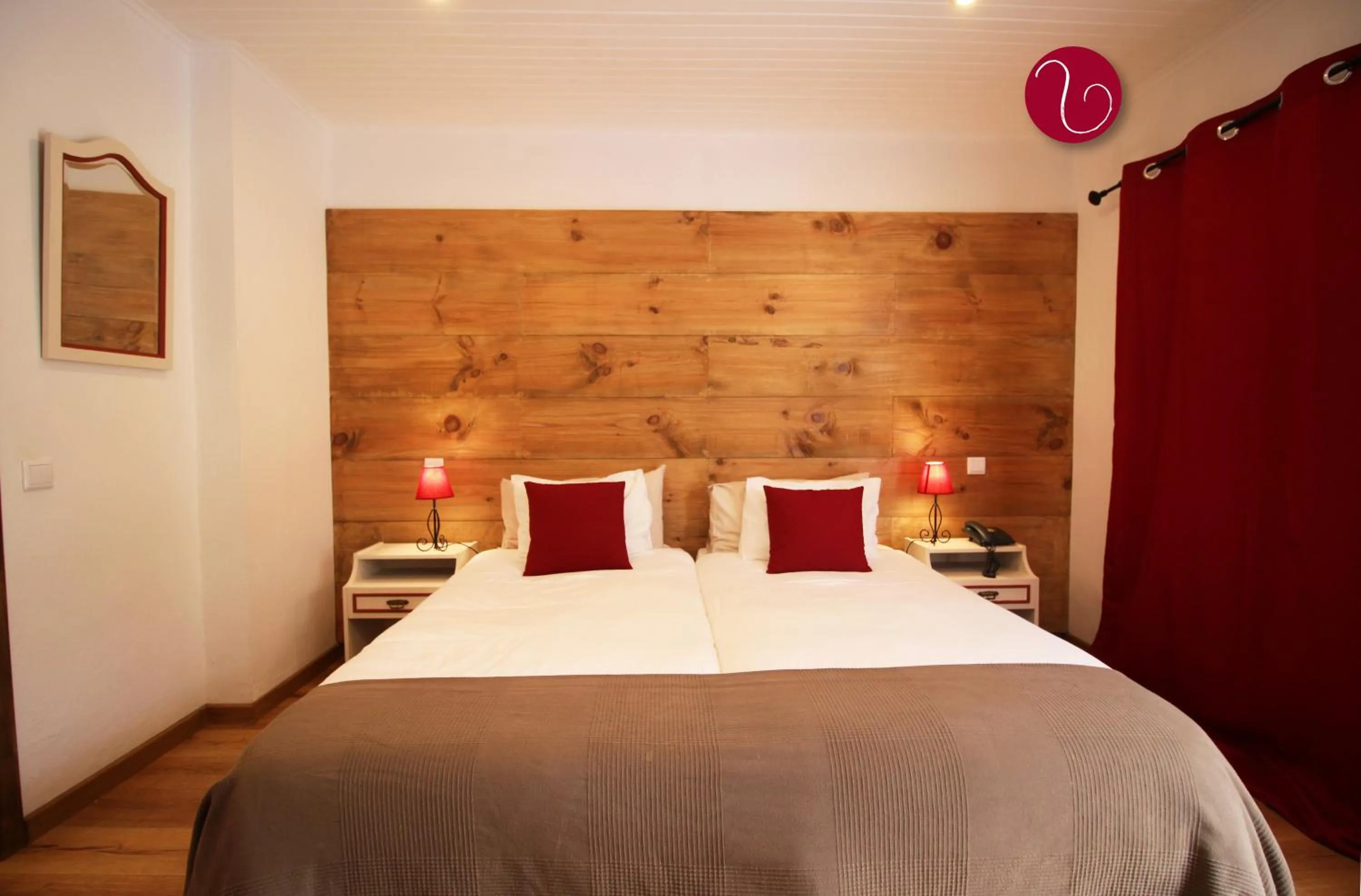 Bedroom, Bed in GuestHouse Vila Lusitania