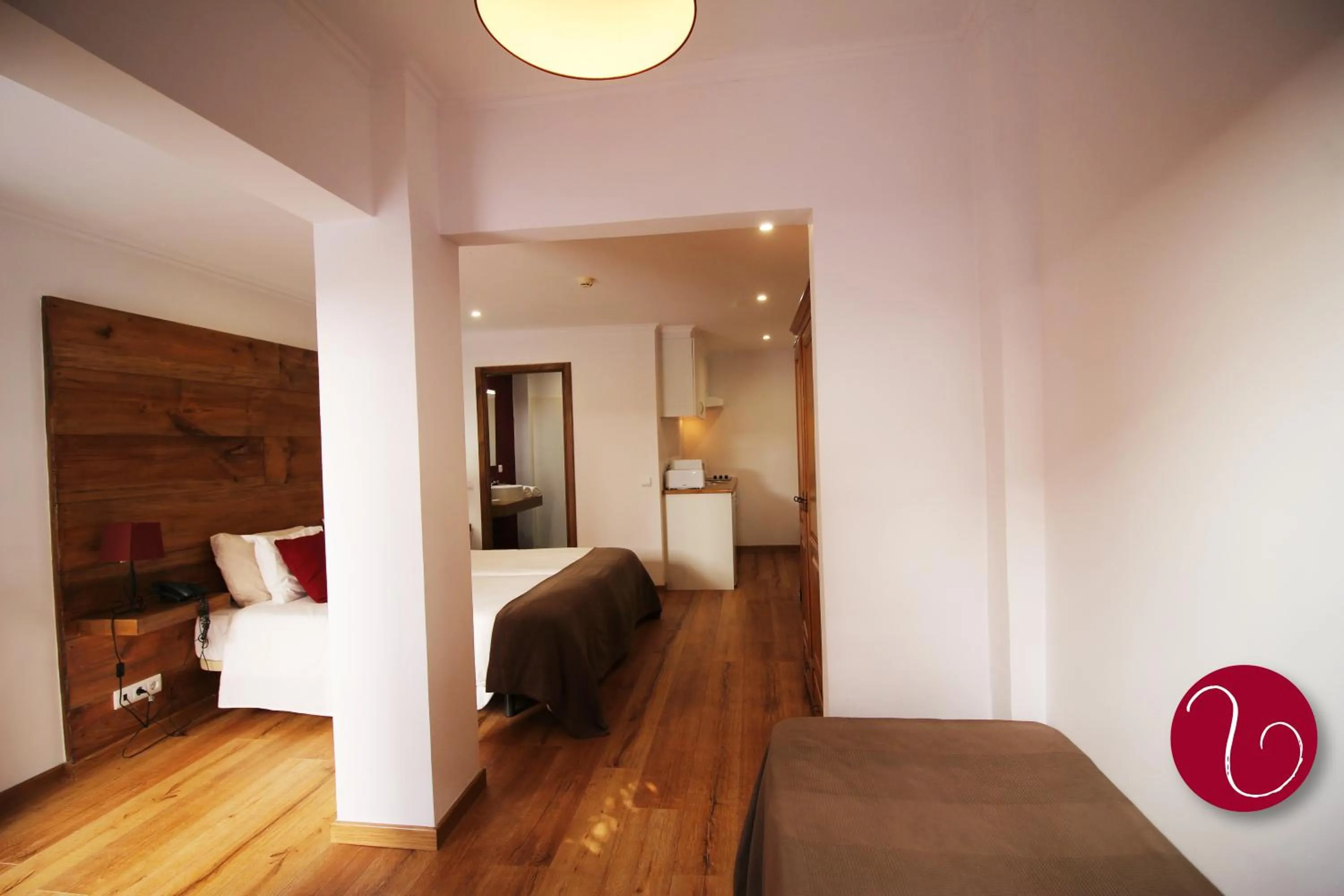 Bedroom, Bed in GuestHouse Vila Lusitania