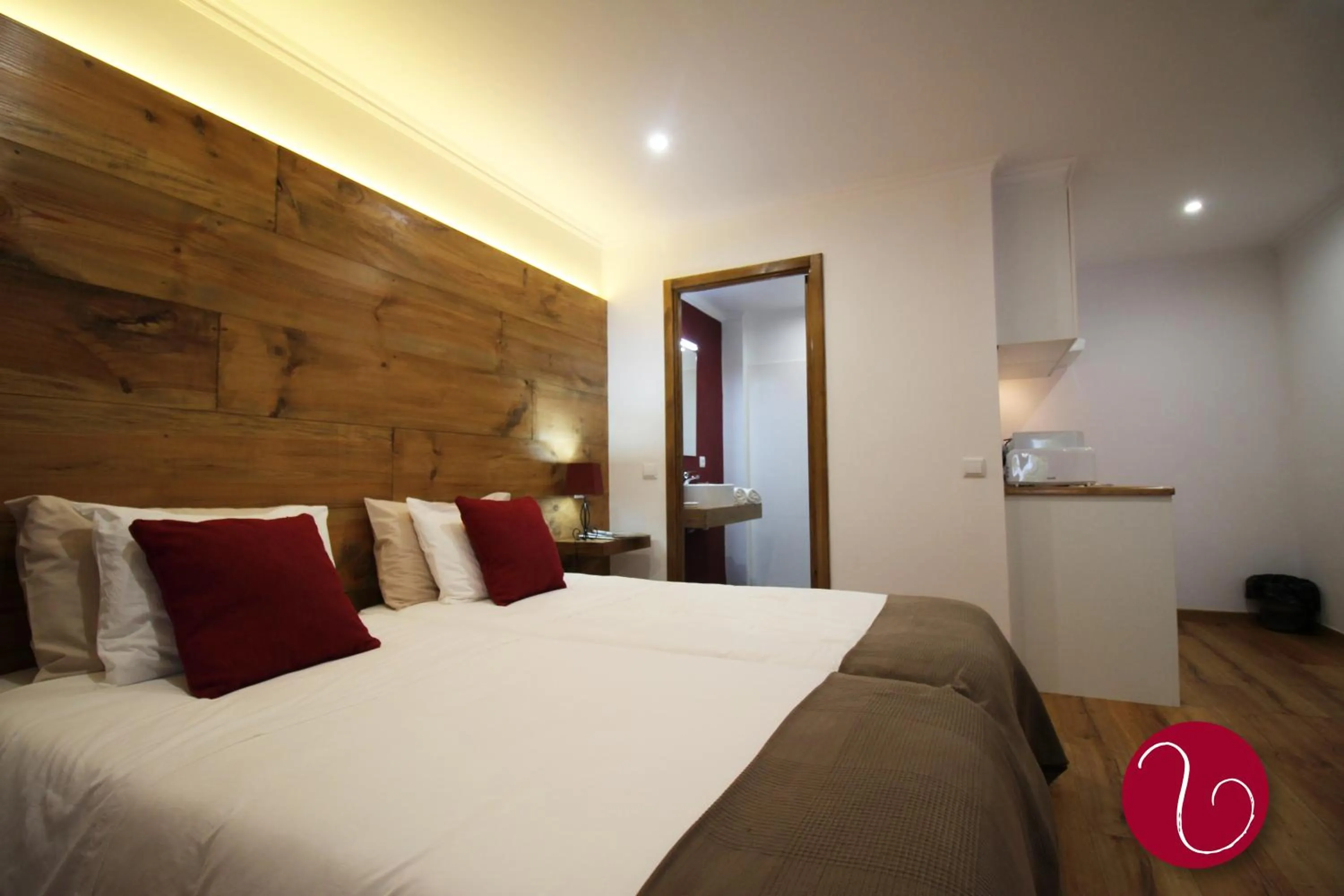 Bedroom, Bed in GuestHouse Vila Lusitania