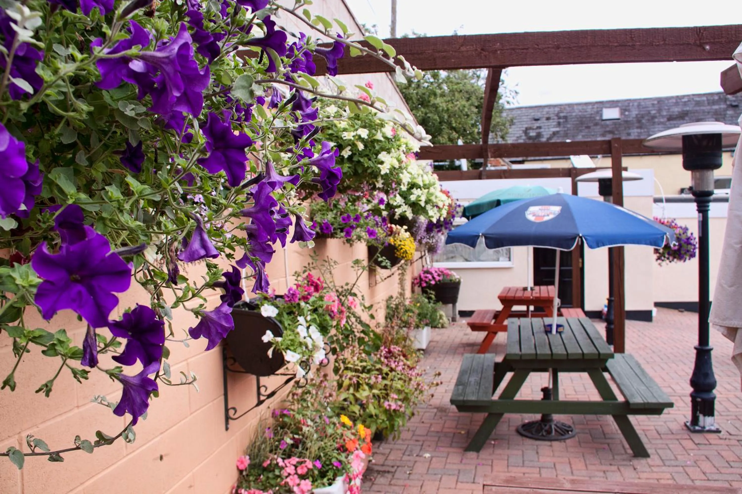 Garden in The Bullshead, Arthingworth House B&B