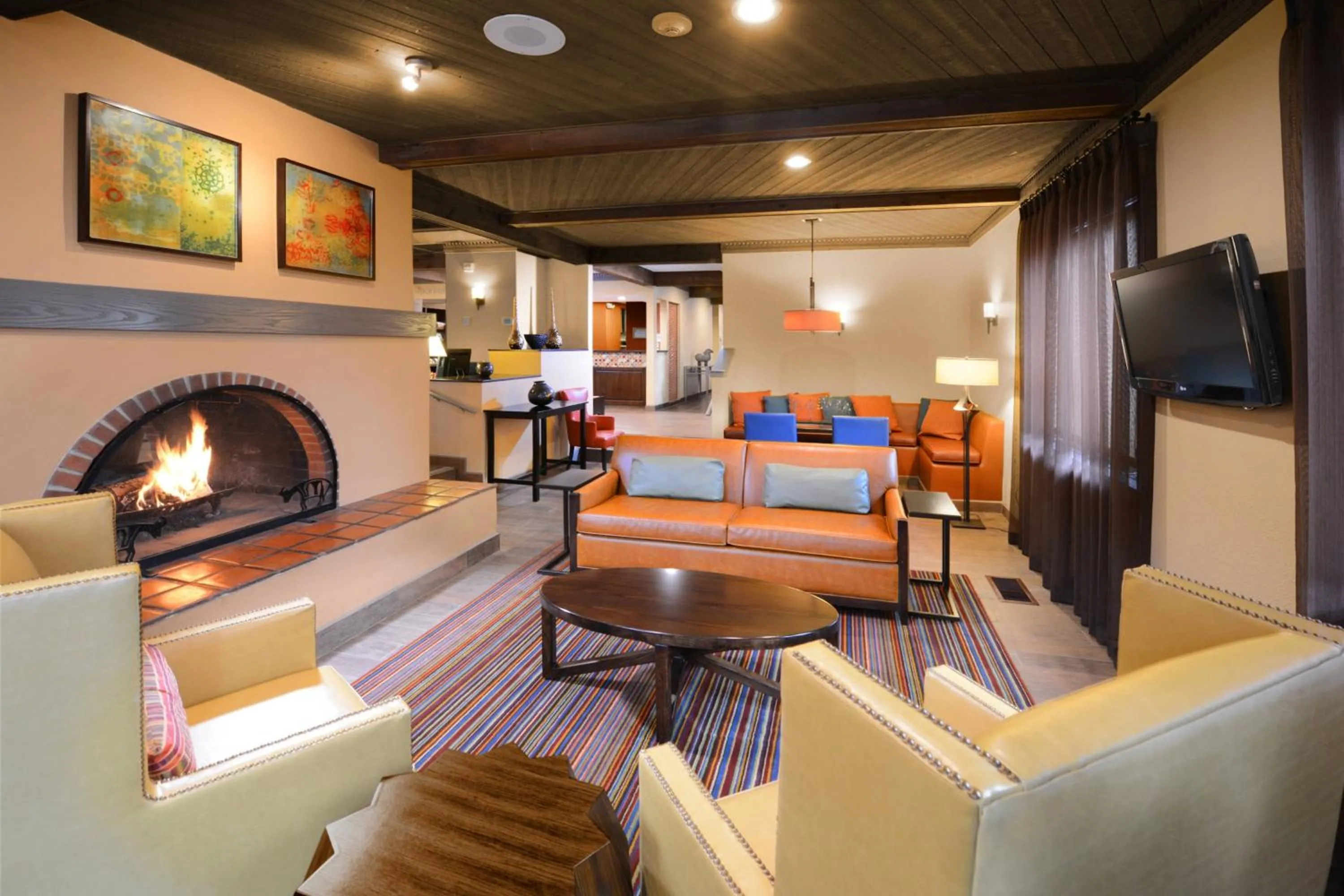 Lobby or reception in Residence Inn Santa Fe