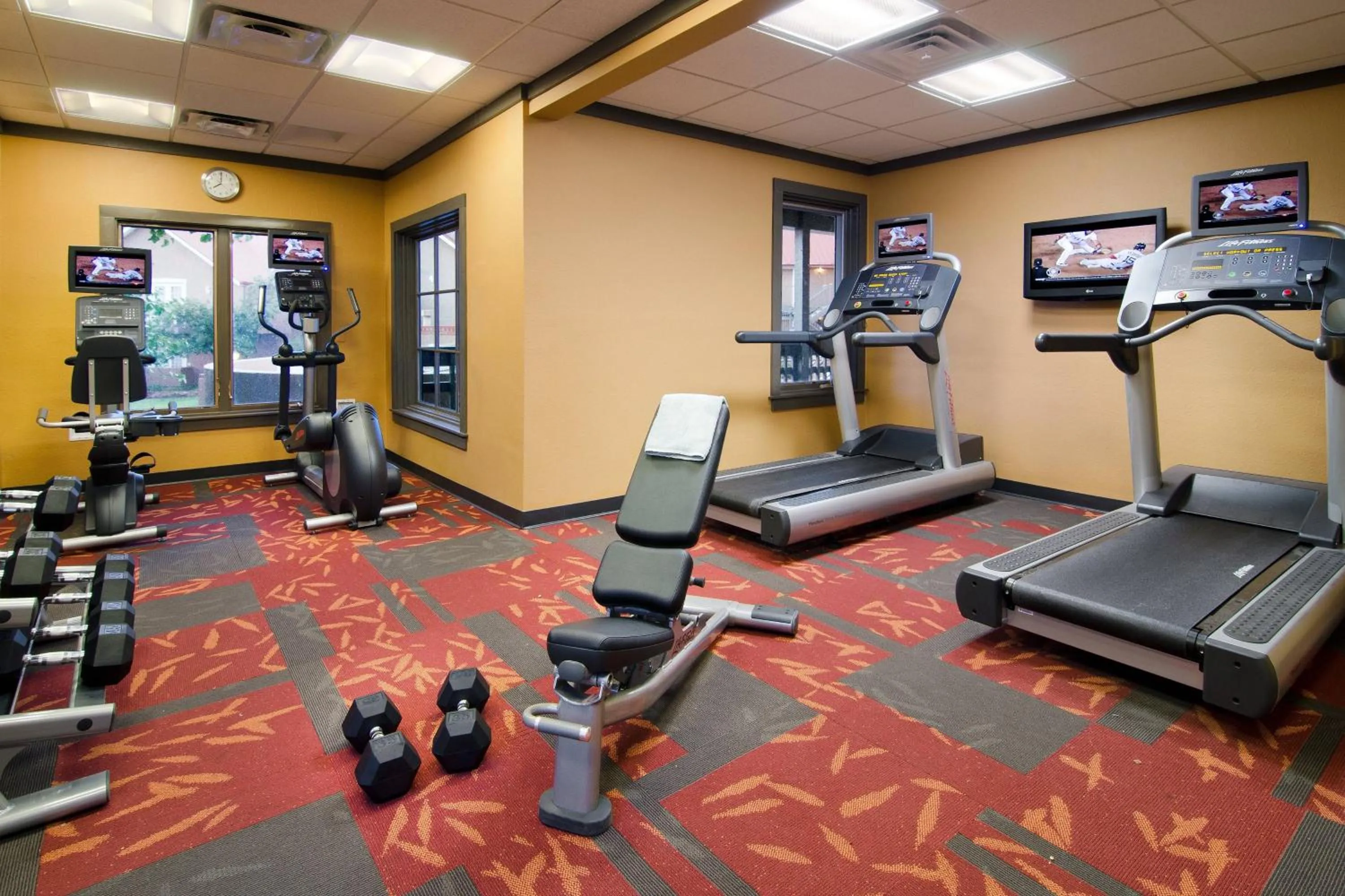 Fitness centre/facilities in Residence Inn Santa Fe