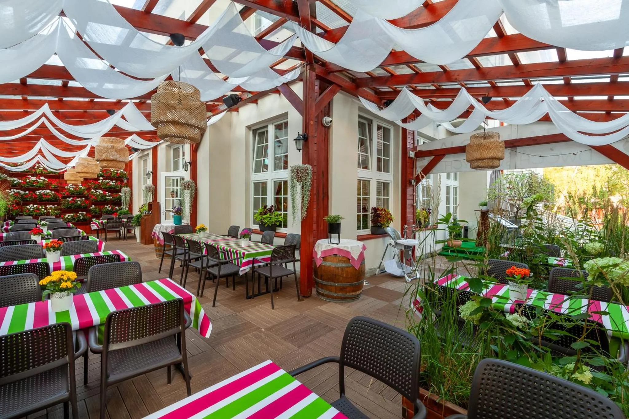 Patio in Małopolanka & Spa