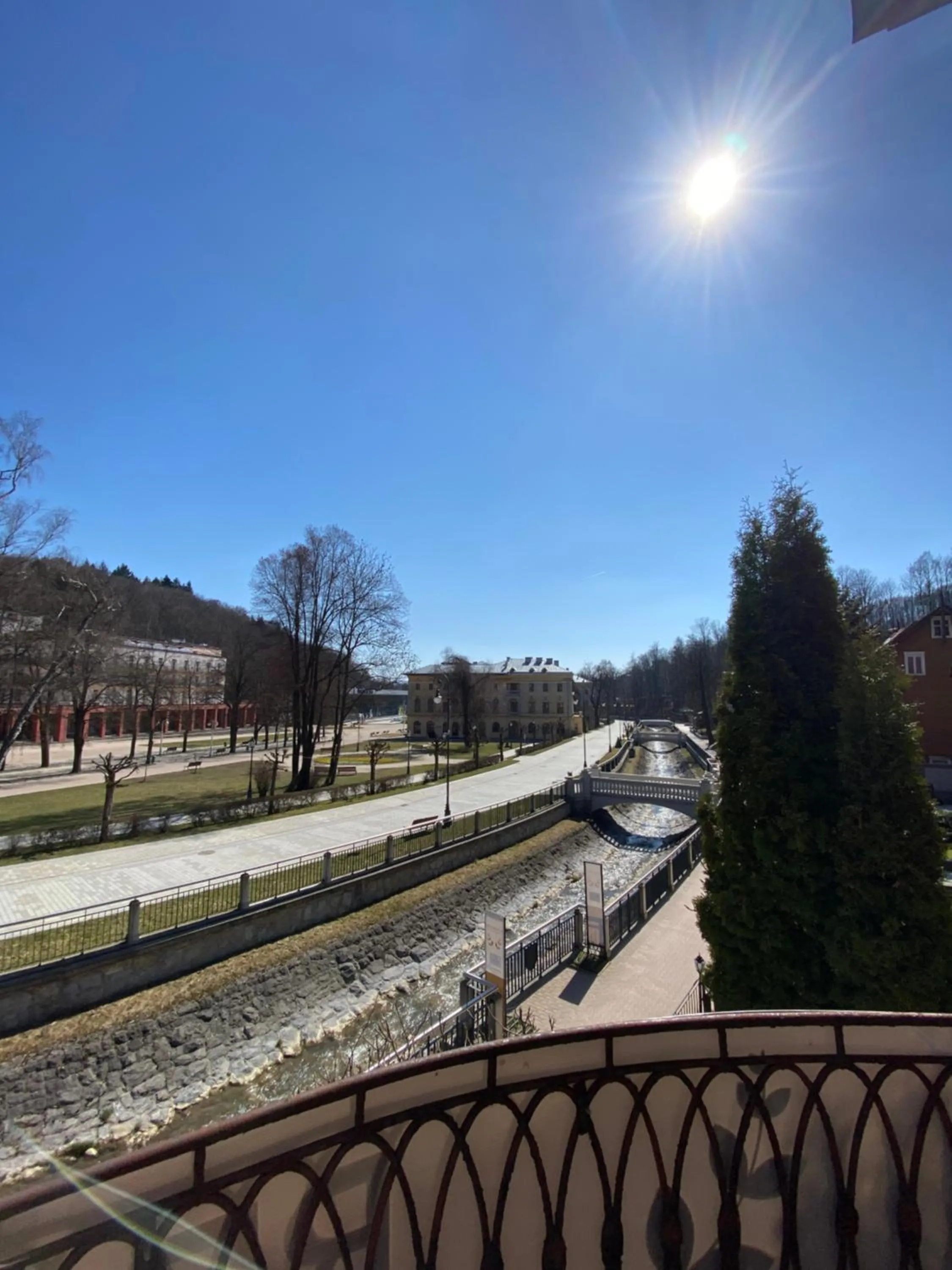 Balcony/Terrace in Małopolanka & Spa