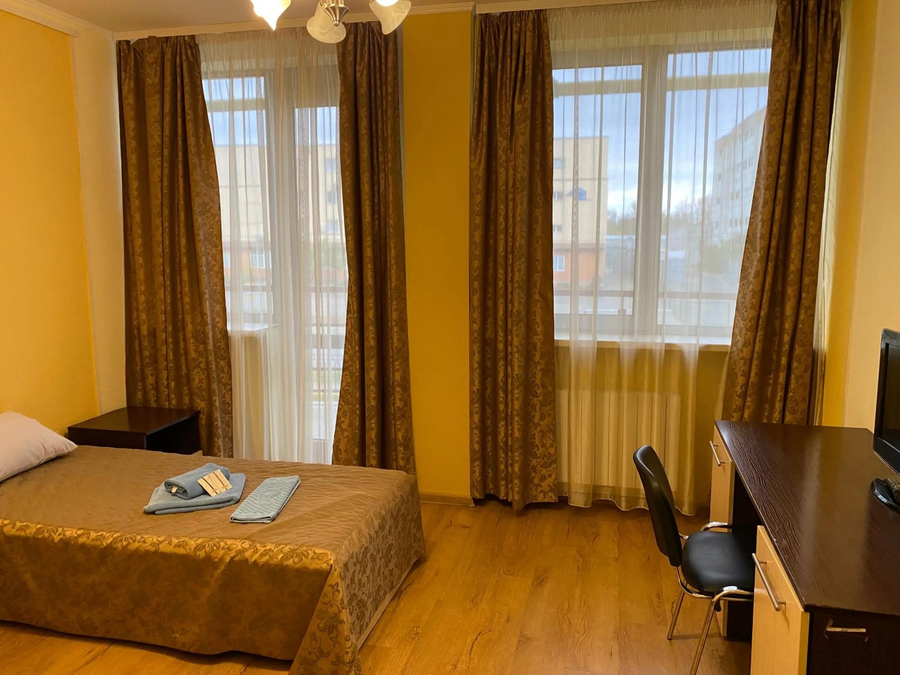 Bed in Hotel Obolon-Arena