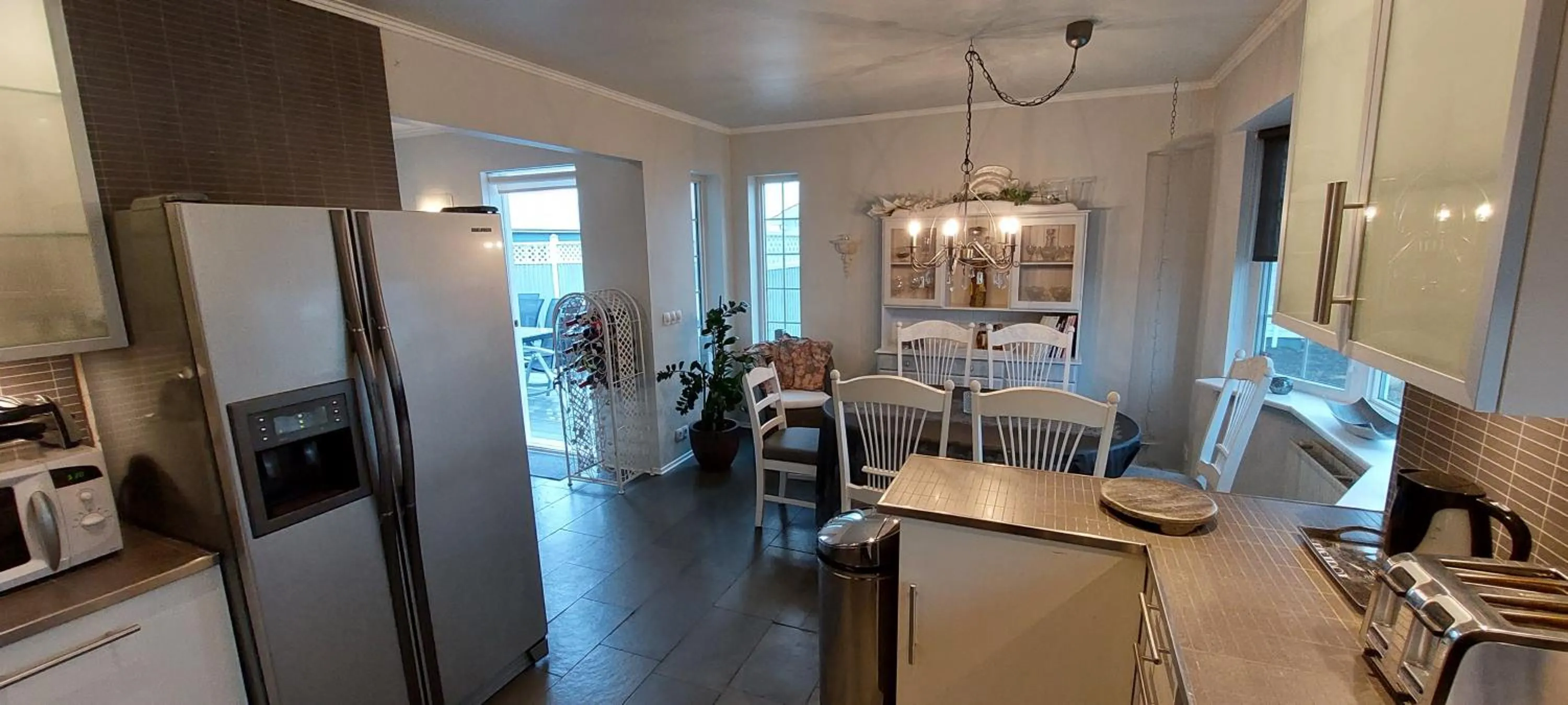 Dining area in Ocean Front Villa