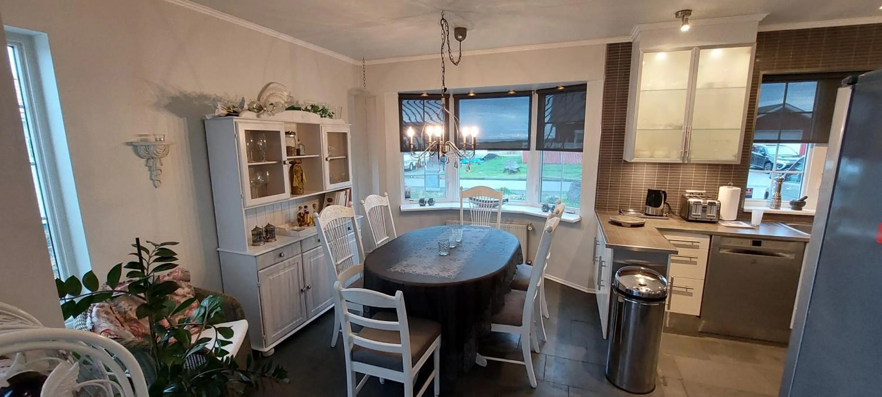 Dining area in Ocean Front Villa
