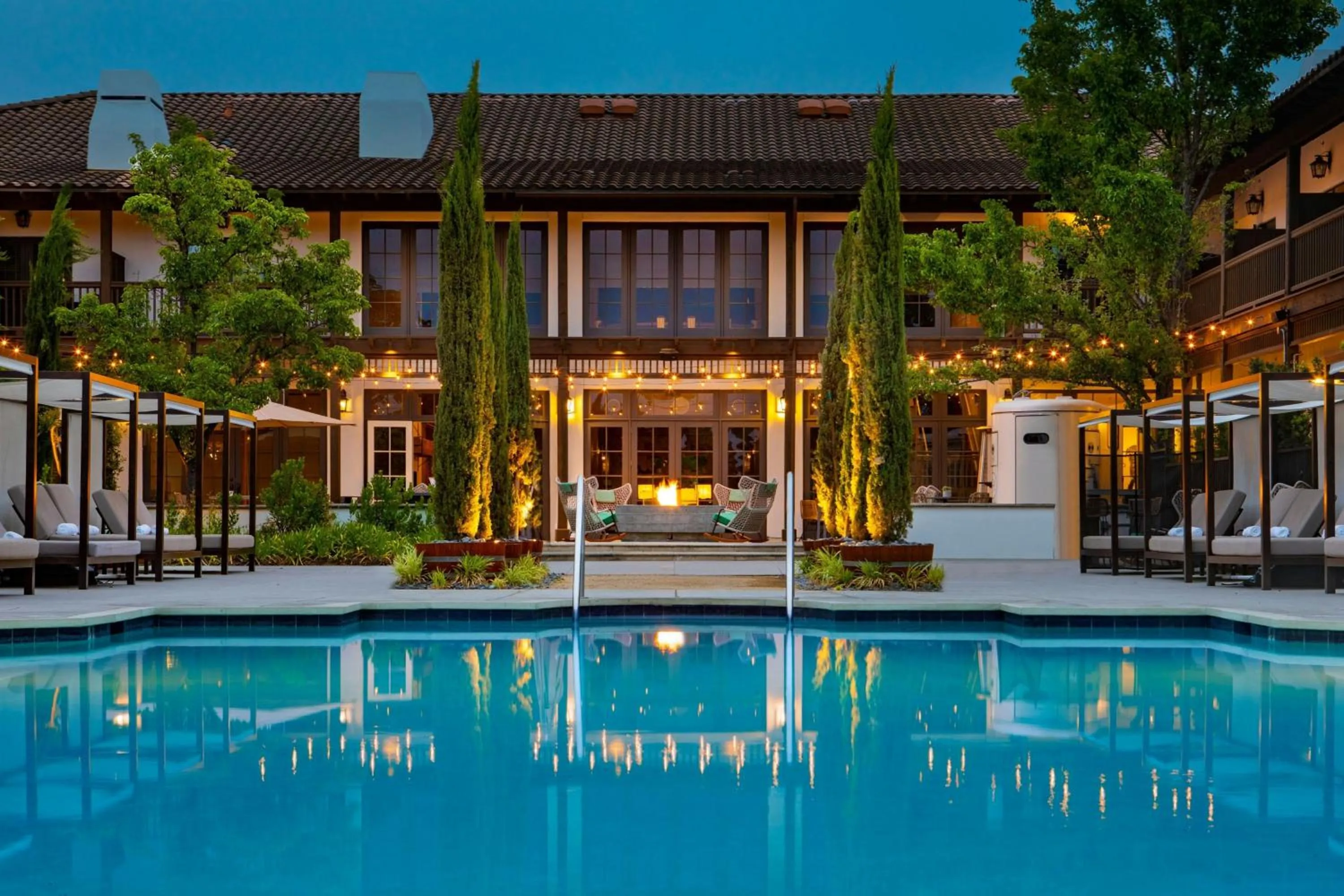Swimming pool in The Lodge at Sonoma Resort, Autograph Collection