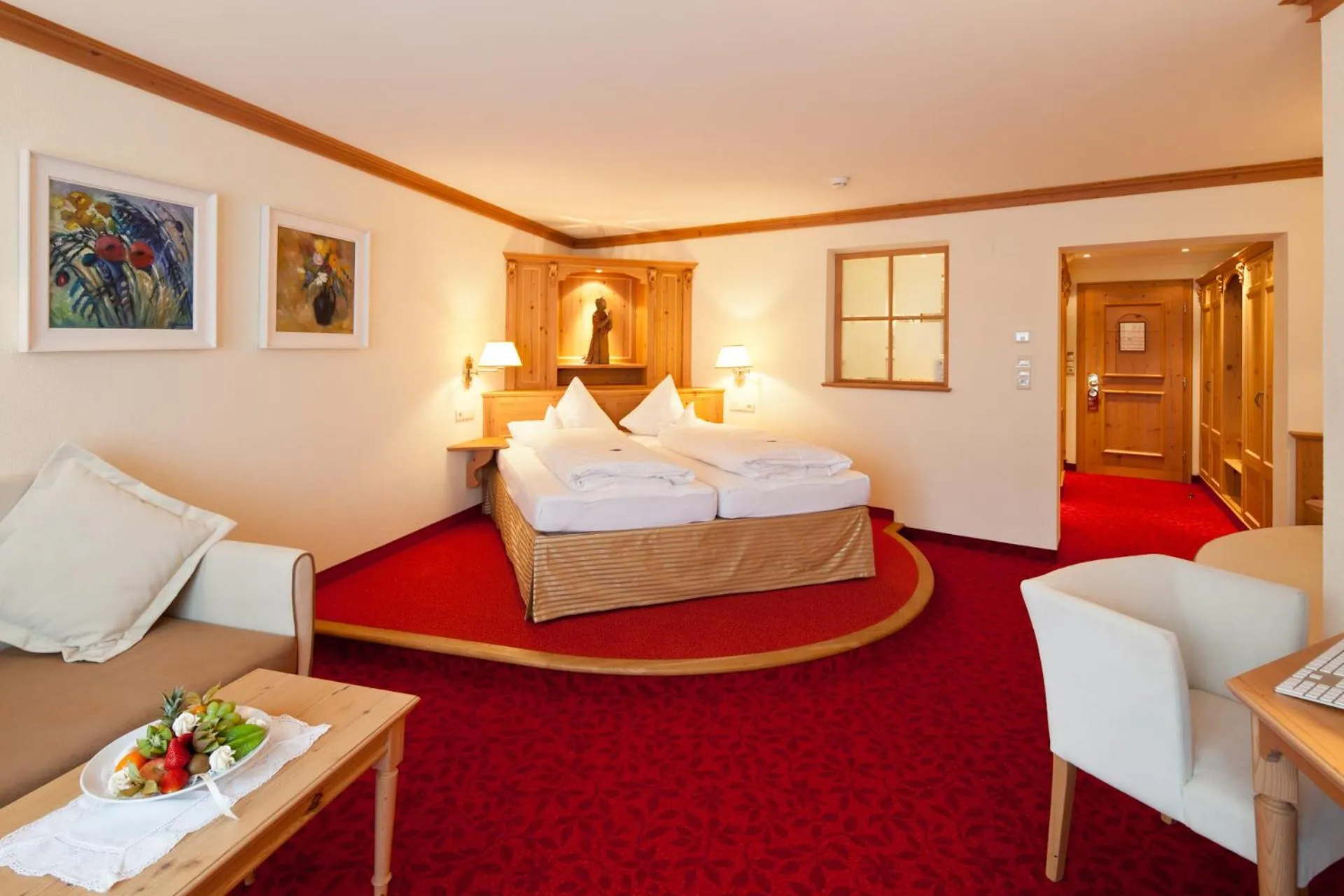 Bed in Hotel Solaria Ischgl - 4 superior