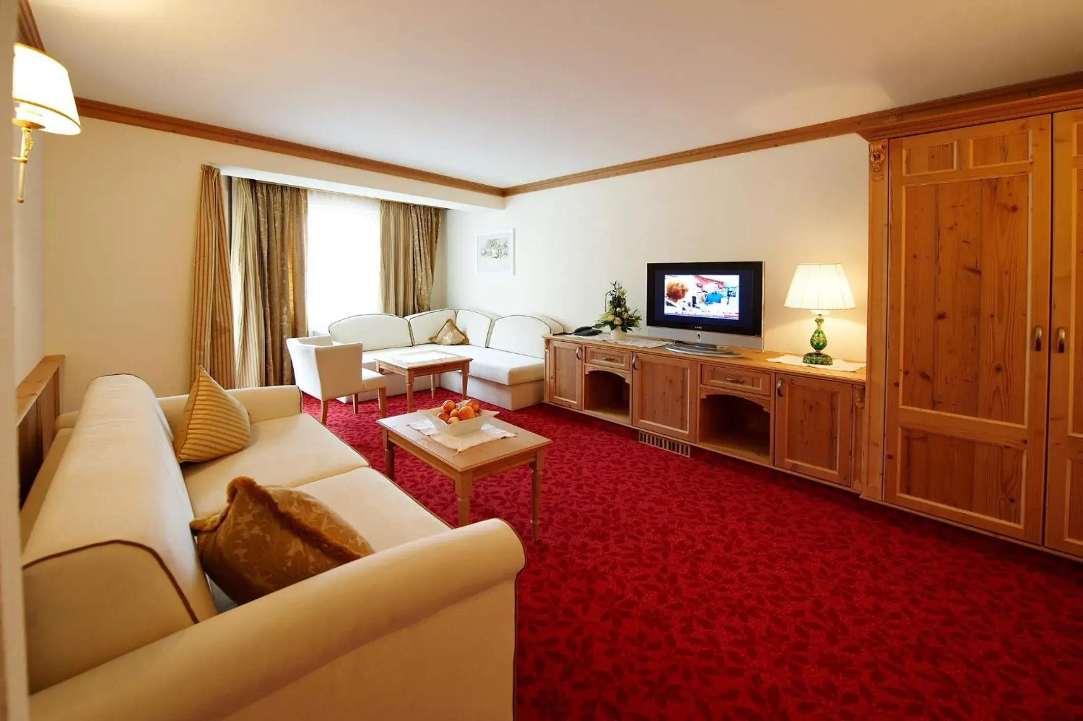 Living room, Seating Area in Hotel Solaria Ischgl - 4 superior