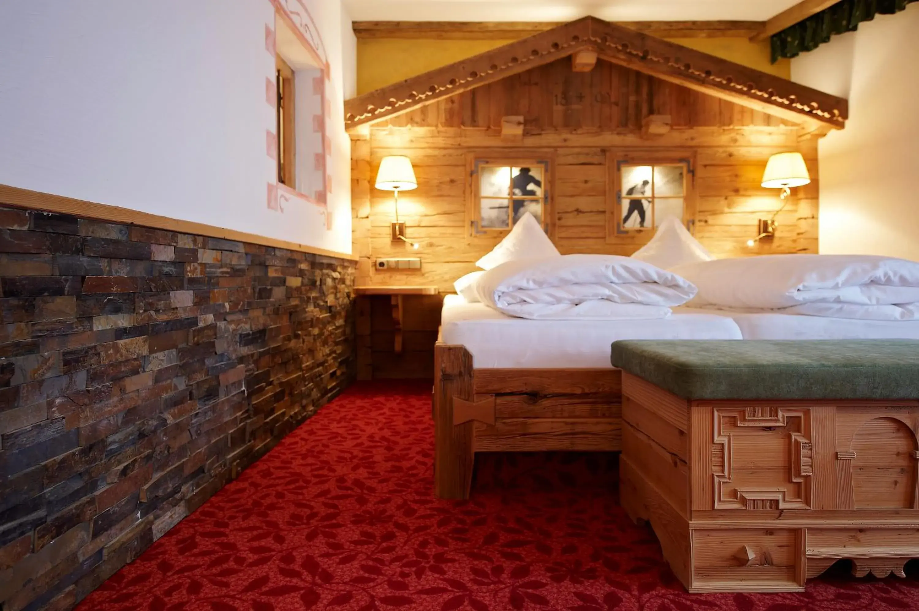 Bed in Hotel Solaria Ischgl - 4 superior