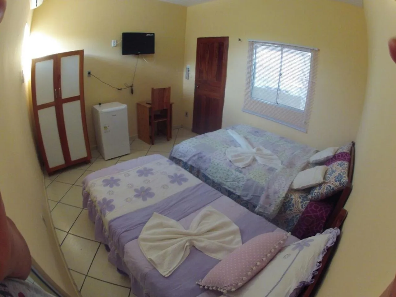 Bed in Pousada Recanto Maguary