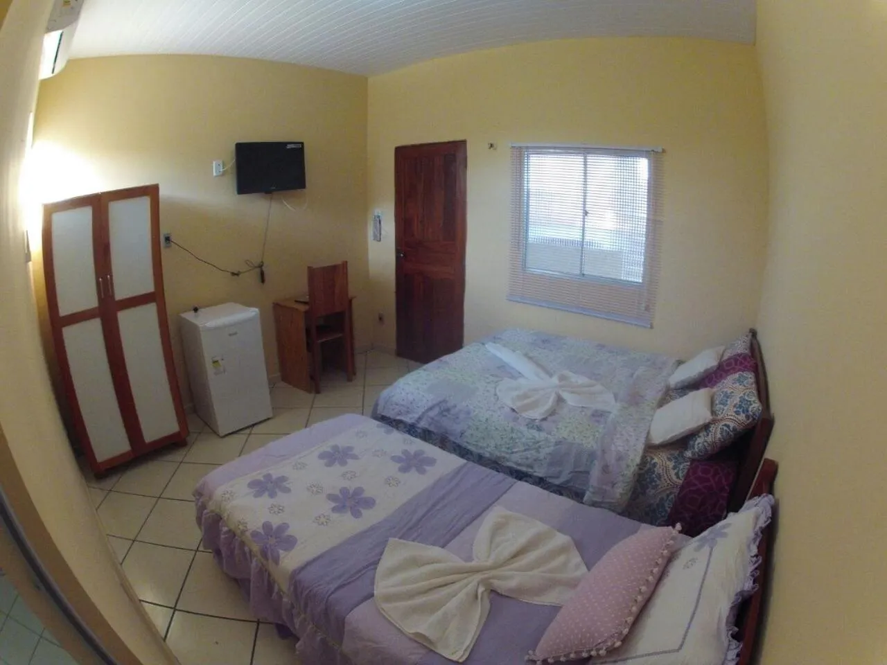 Bed in Pousada Recanto Maguary