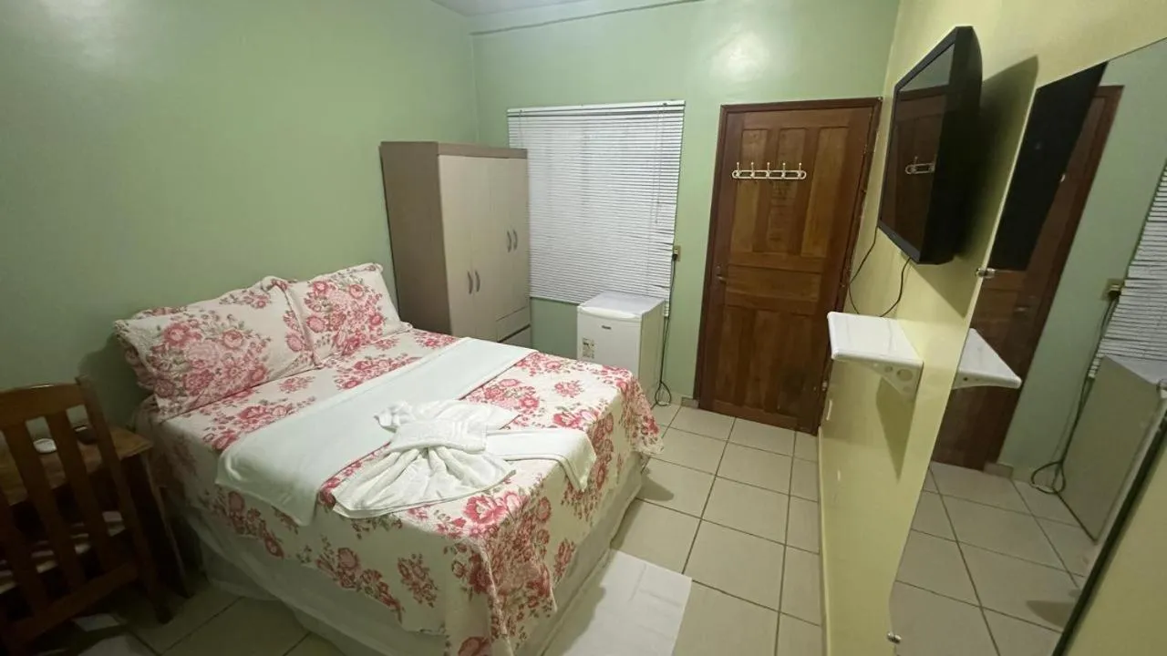 Bed in Pousada Recanto Maguary