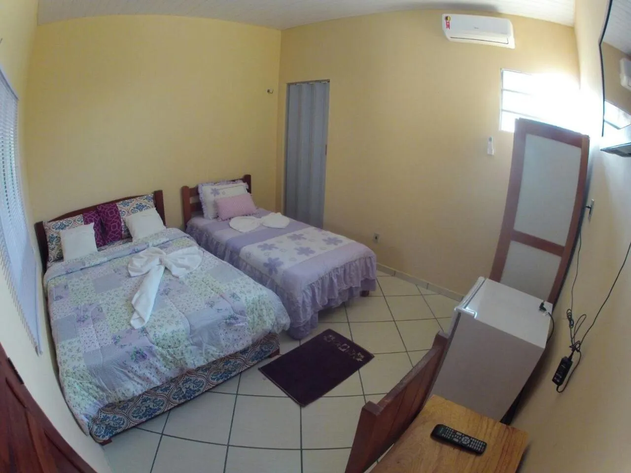 Bed in Pousada Recanto Maguary