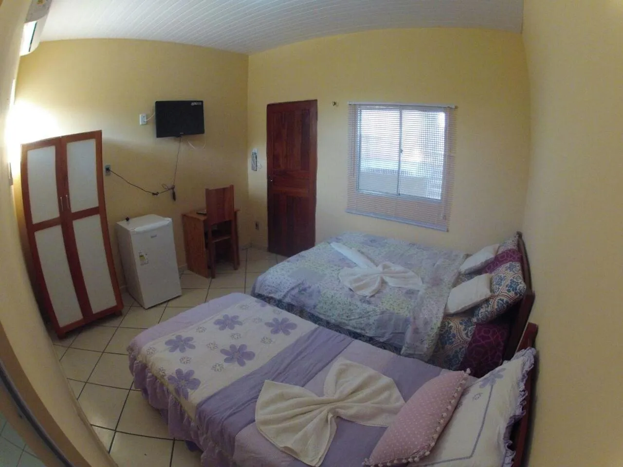 Bed in Pousada Recanto Maguary