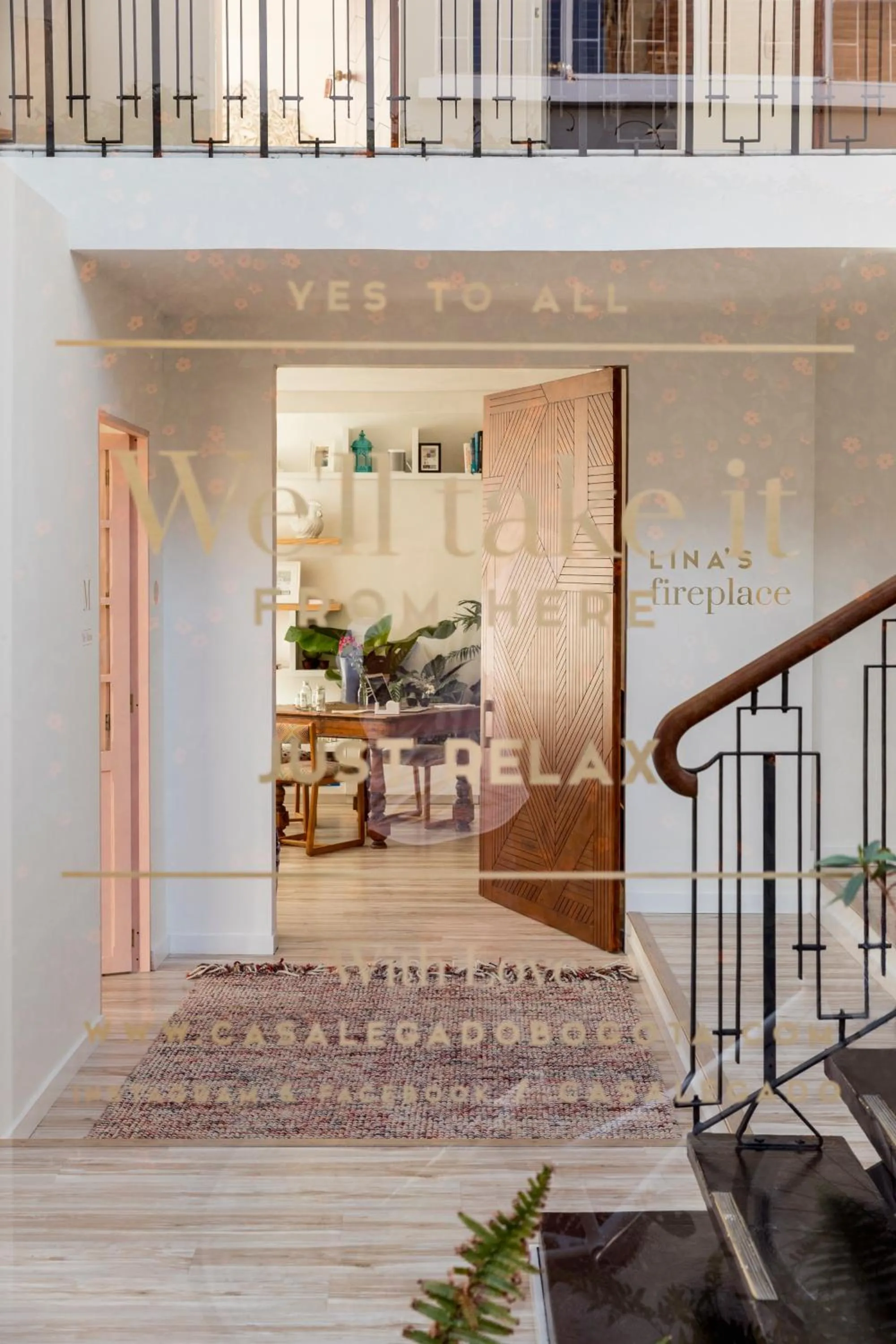 Facade/entrance in Casa Legado