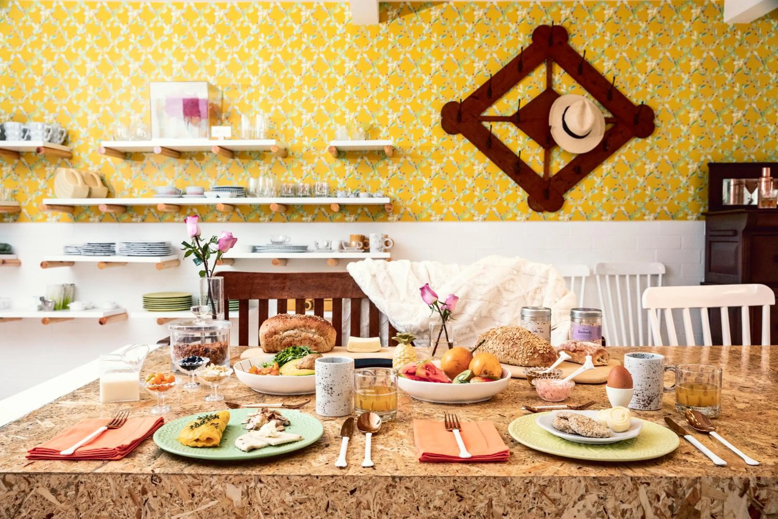 Buffet breakfast in Casa Legado