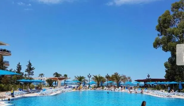 Swimming pool in Ana's Apartment in Chakvi Oasis