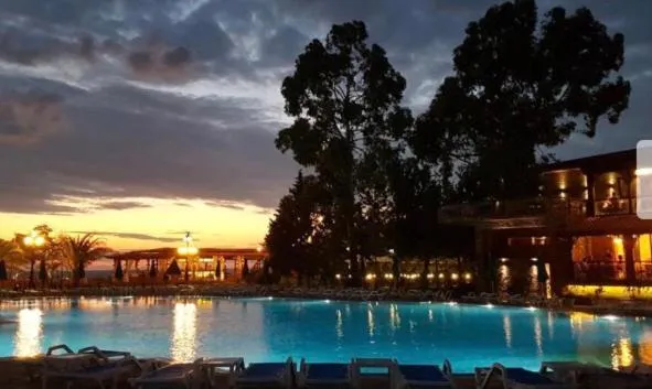 Swimming pool in Ana's Apartment in Chakvi Oasis